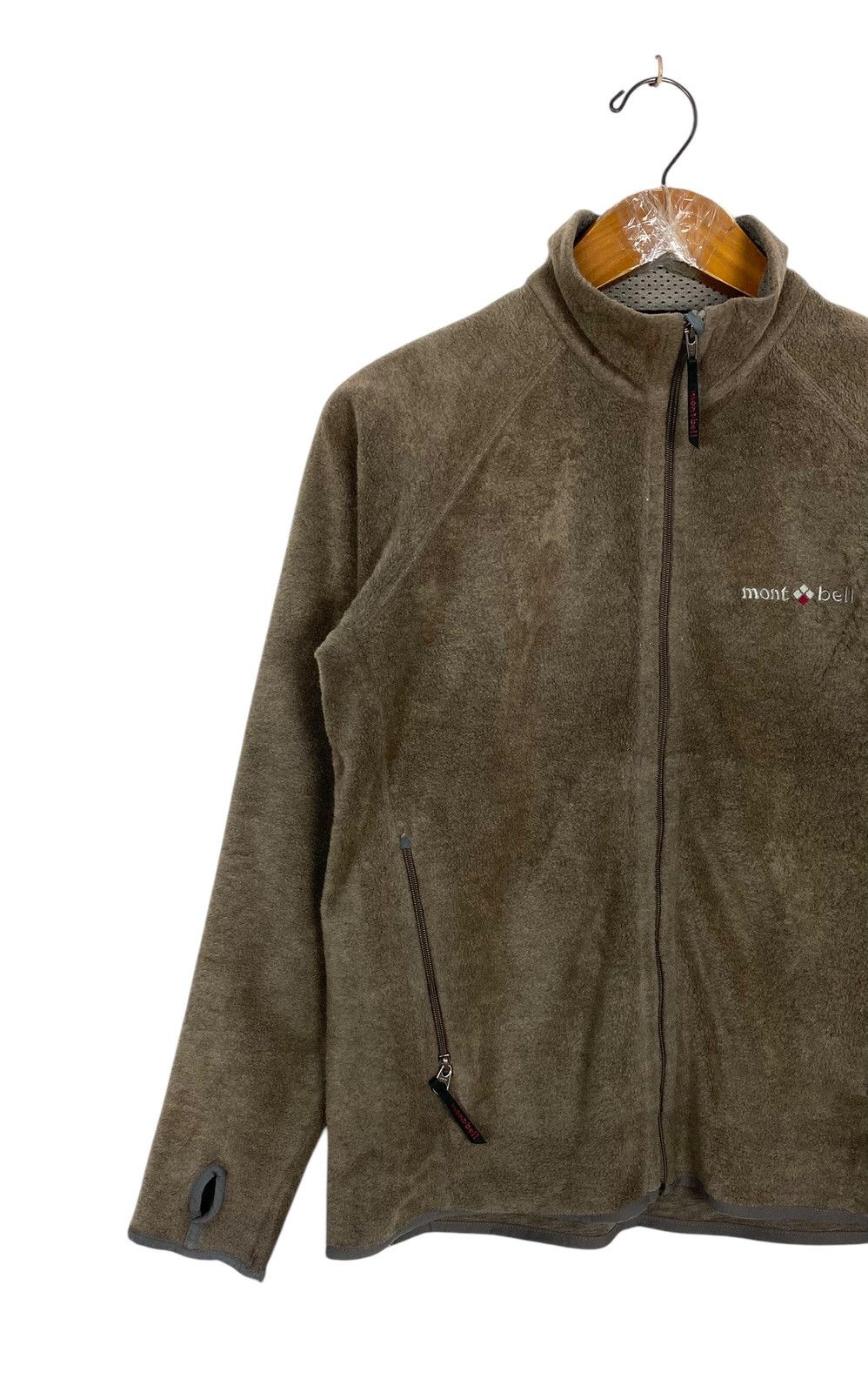 Montbell Rare‼️ Montbell Zipper Fleece Small Logo Size US XS / EU 42 / 0 - 2 Thumbnail