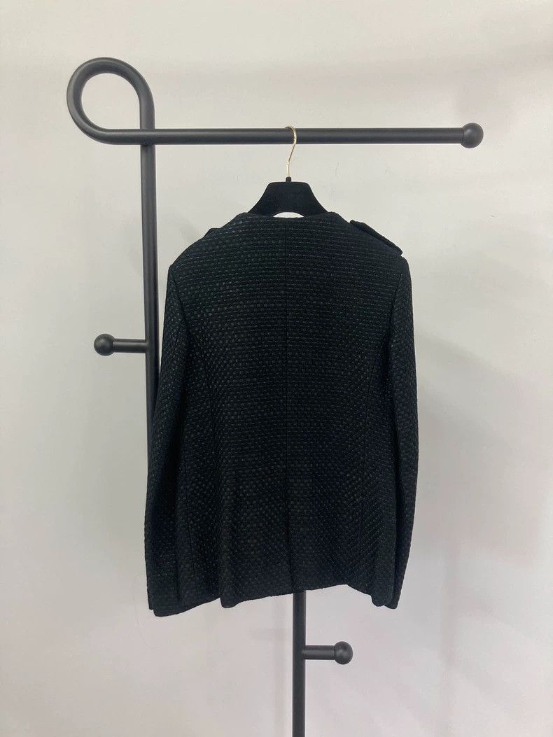 Chanel Chanel Black braided coat Size XS / US 0-2 / IT 36-38 - 2 Thumbnail