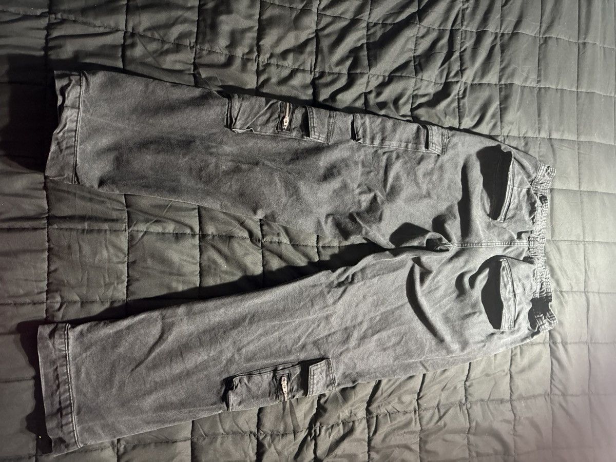 Zara Zara Multi-Zipper MetalWork Cargos Size US 31 - 4 Thumbnail