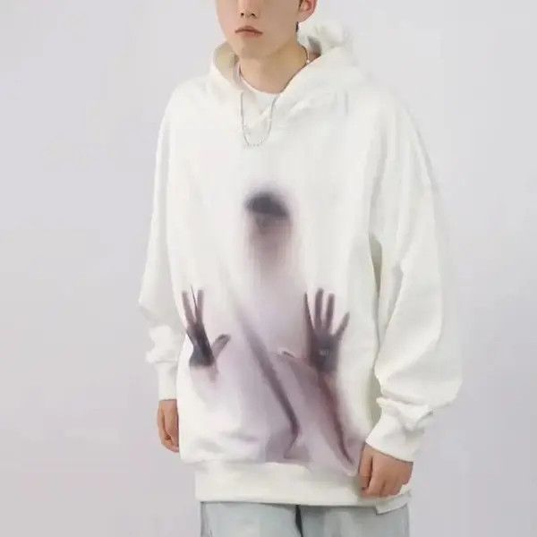 VIBE Shadow Ghost Hooded Jacket Hoodie Sweatshirt Size US L / EU 52-54 / 3 - 3 Thumbnail