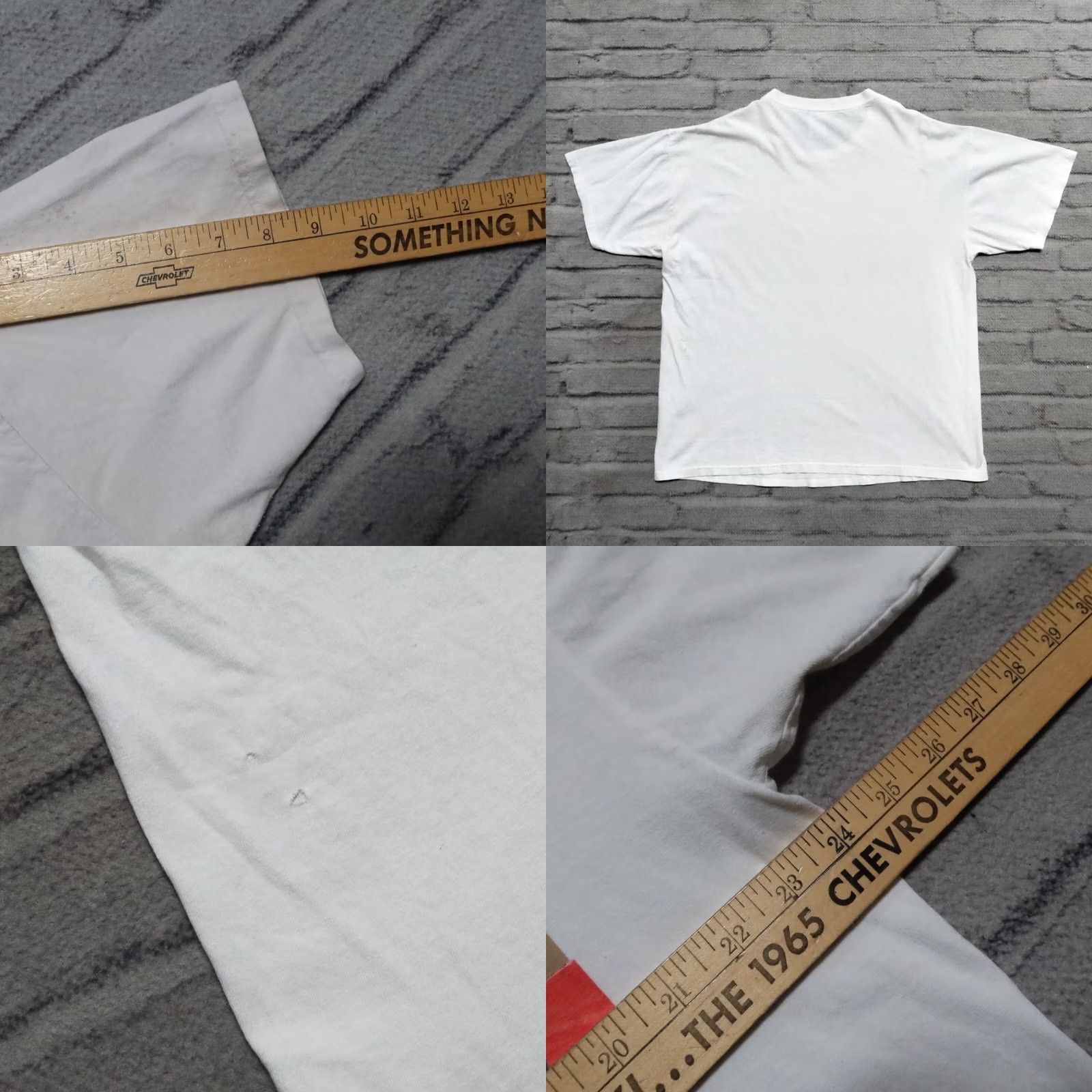 Jerzees Vintage Star Wars Episode 1 Racer Video Game Shirt XL White Mens Shirt Size US XL / EU 56 / 4 - 9 Thumbnail