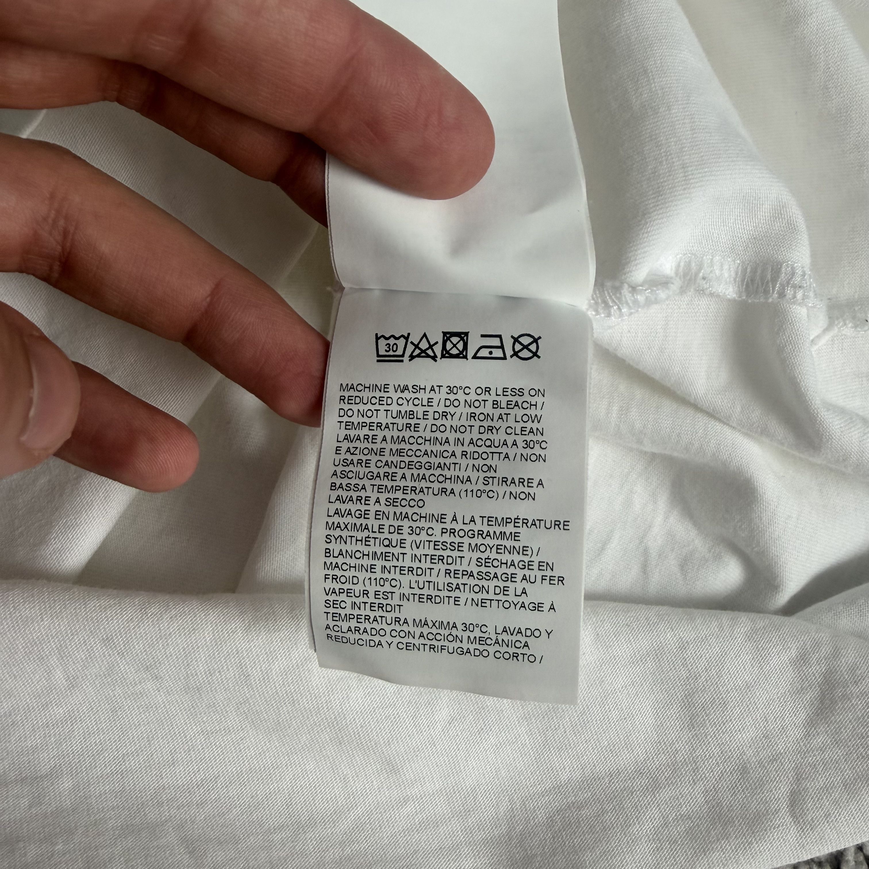 Off-White Off White Center Logo Baggy Oversize T Shirt Size US M / EU 48-50 / 2 - 7 Thumbnail