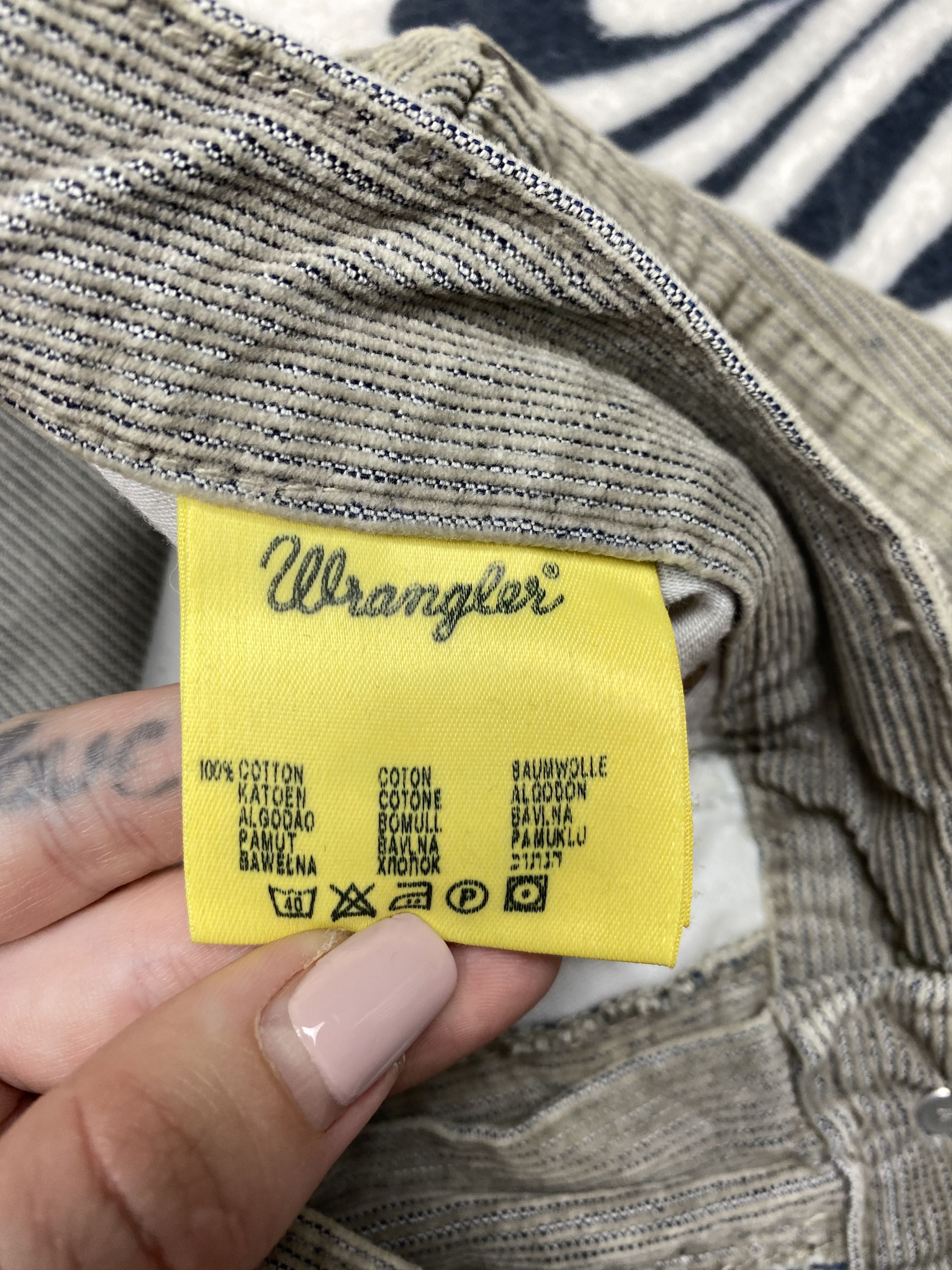 Wrangler Wrangler Vintage Corduroy Pants Jeans Y2K Size US 32 / EU 48 - 10 Thumbnail