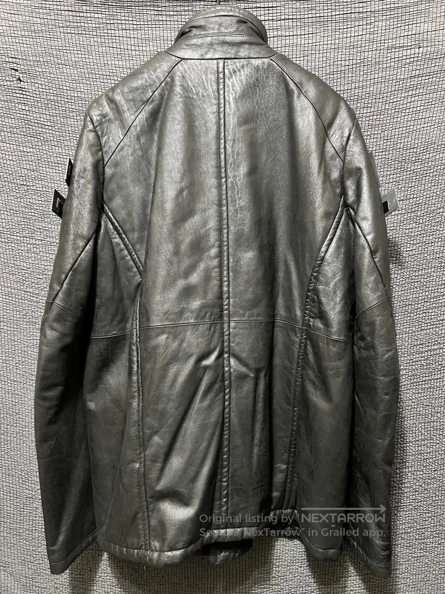 Julius avant-garde leather jacket with metal elements. Size US M / EU 48-50 / 2 - 3 Thumbnail