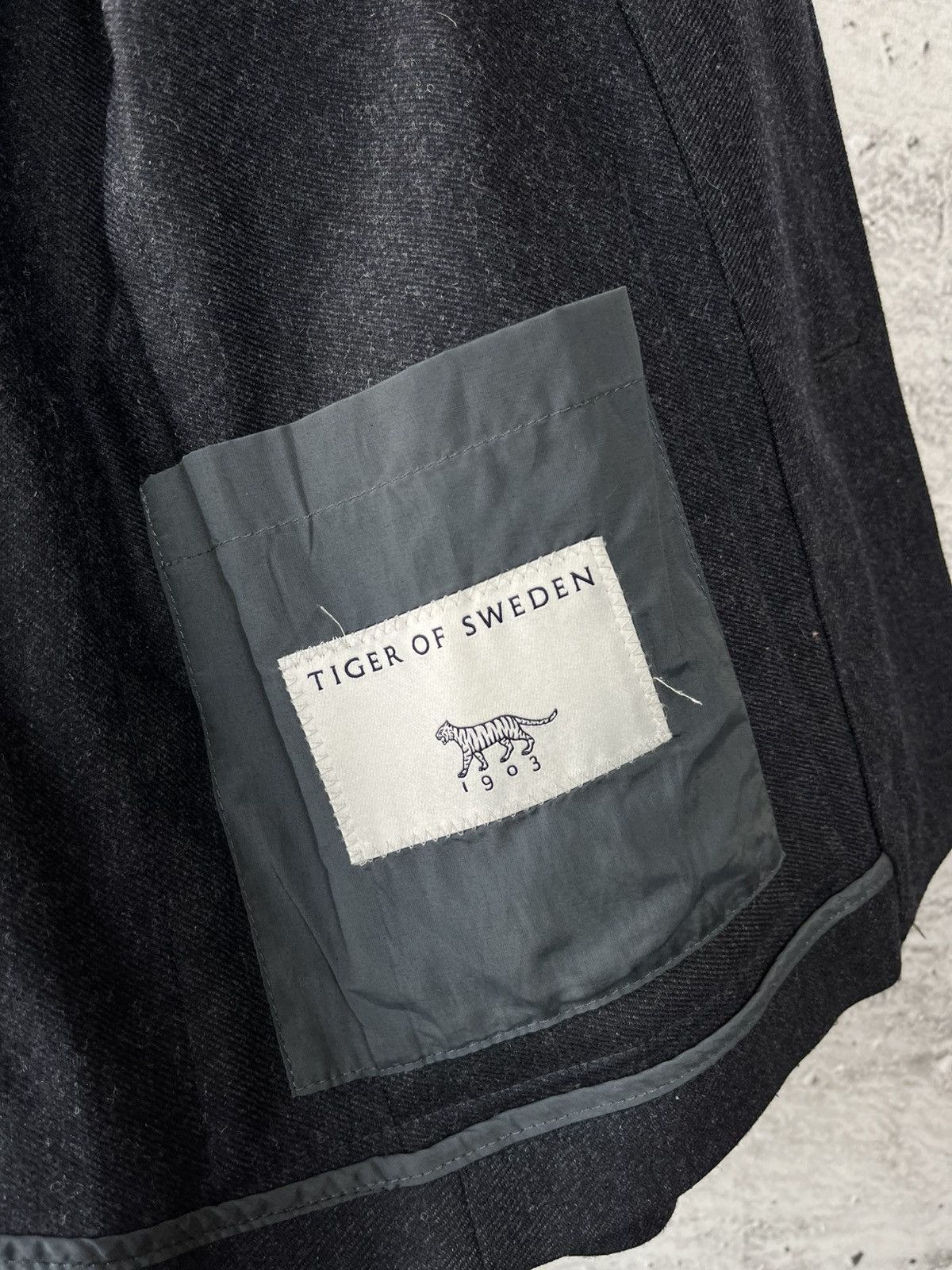 Designer × Tiger of Sweden Tiger Of Sweden - Jimmie Leisure Blazer Shirt Navy Size US M / EU 48-50 / 2 - 5 Thumbnail