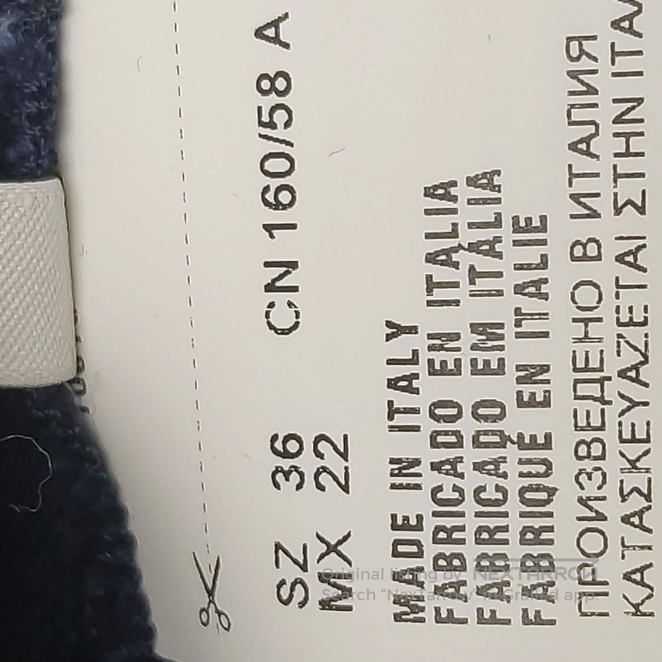 Prada Prada Logo Cotton Long Pants in Size 36 . Size 22" - 3 Thumbnail