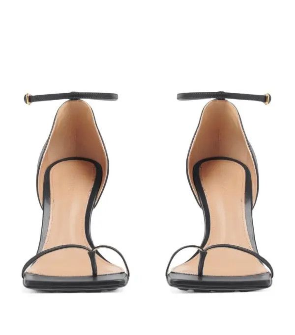 Bottega Veneta o1bcso1str0924 Stretch Strap Sandals in Black Size US 11 / IT 41 - 2 Thumbnail