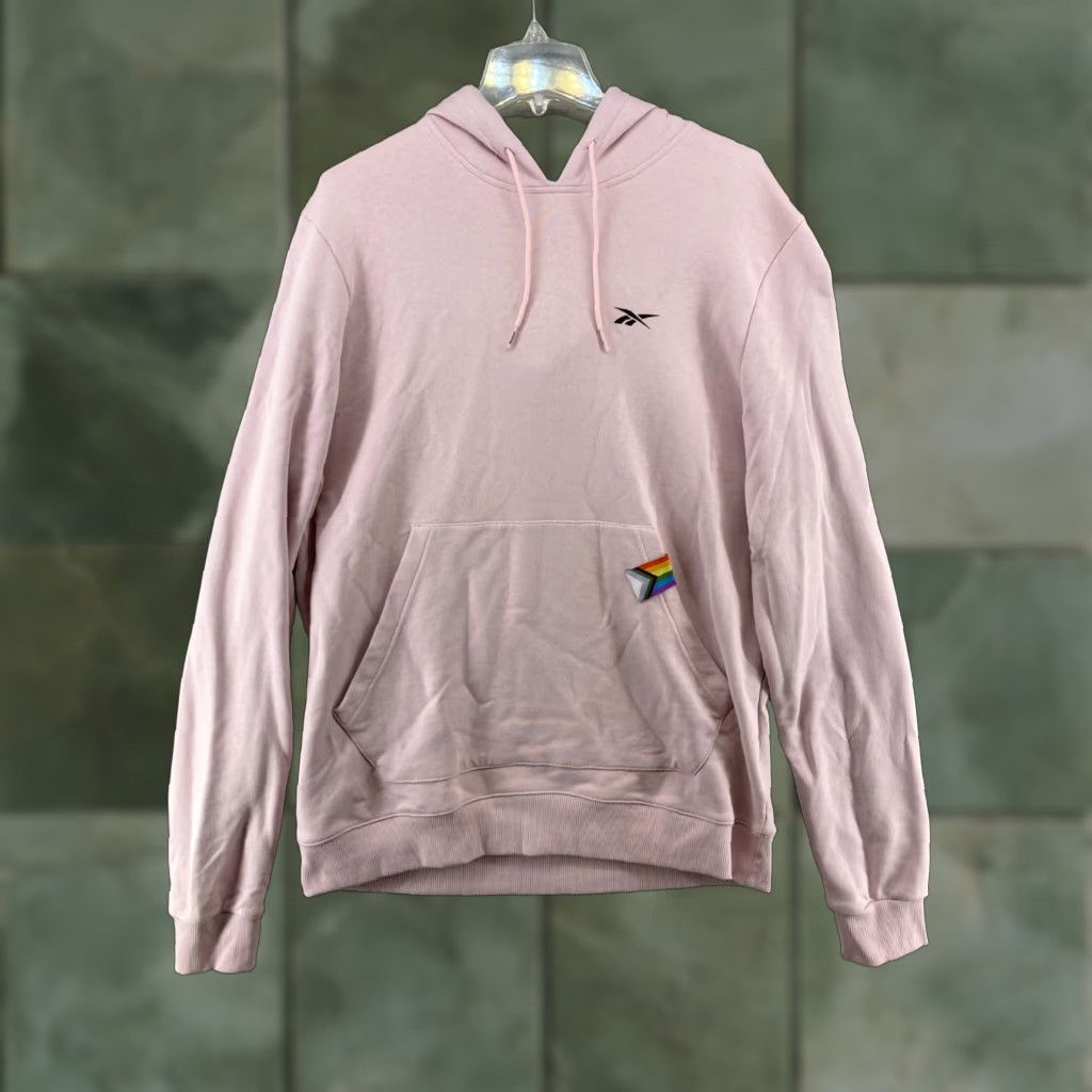 Reebok Reebok Hoodie Womens Large Pink Pride Flag NWT Size L / US 10 / IT 46 - 1 Thumbnail