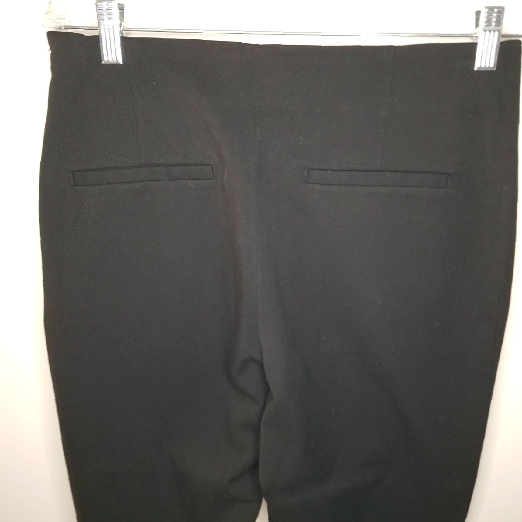 H&M H&M Womens Dress Pants Zip Black Size 10 Women Size 32" / US 10 / IT 46 - 6 Thumbnail