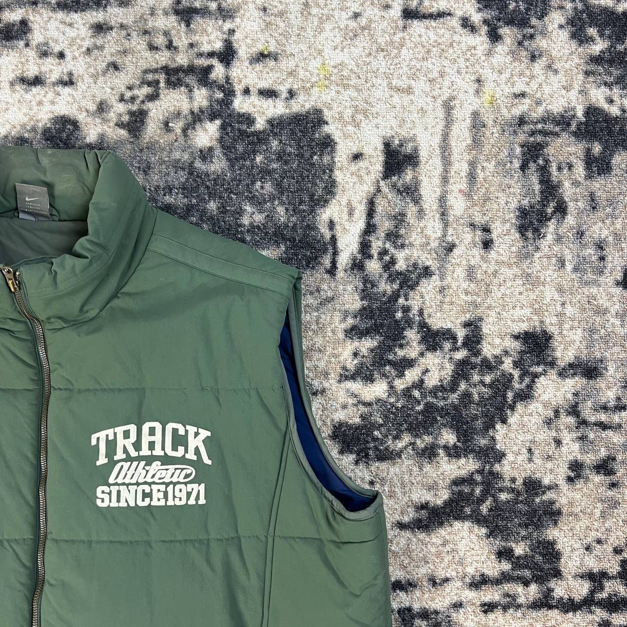 Nike Nike Track Vintage Y2K Big Logo Puffer Vest Streetwear Style Size US XXL / EU 58 / 5 - 2 Thumbnail