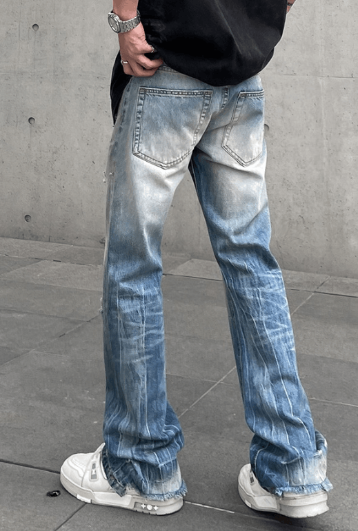 Jean × Vintage High Street Vintage Style Distress Jeans Size US 29 - 3 Thumbnail