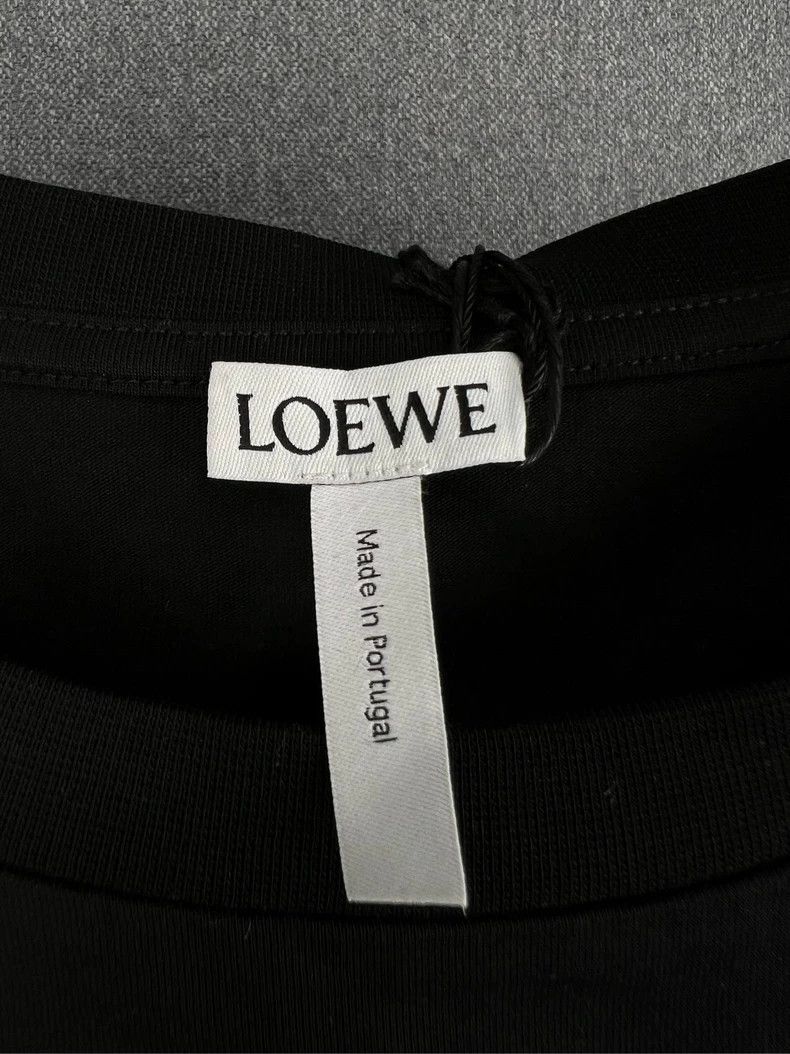 Loewe LOEWE Embroidered LOGO short sleeves Size XXL / US 16-18 / IT 52-54 - 4 Thumbnail