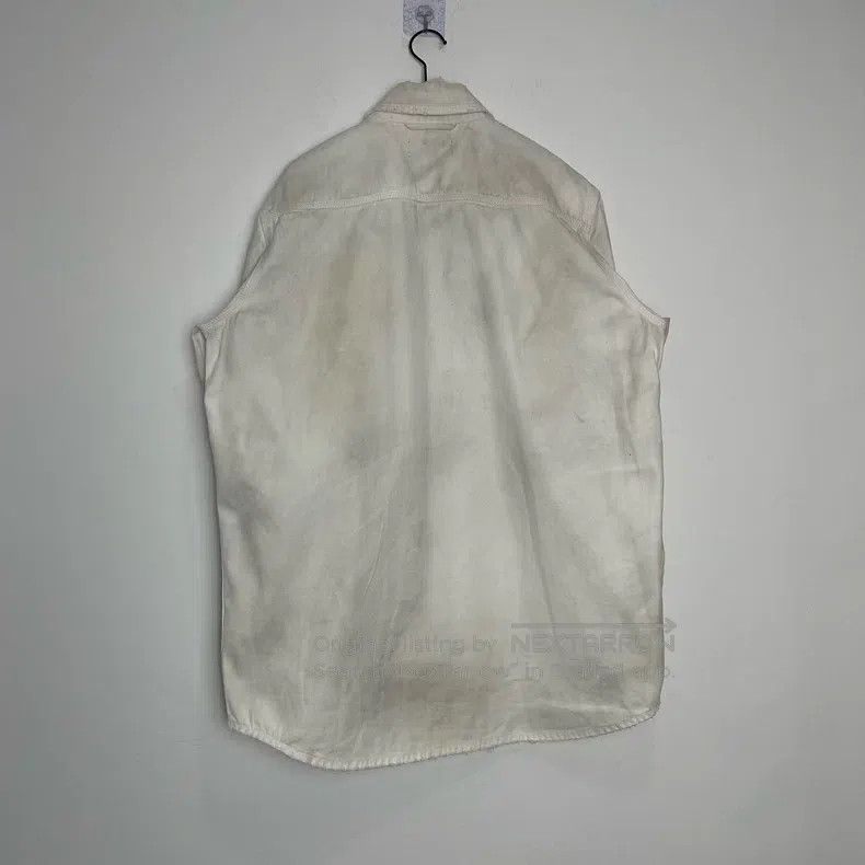 Balenciaga Balenciaga Distressed denim jacket Size US M / EU 48-50 / 2 - 2 Thumbnail