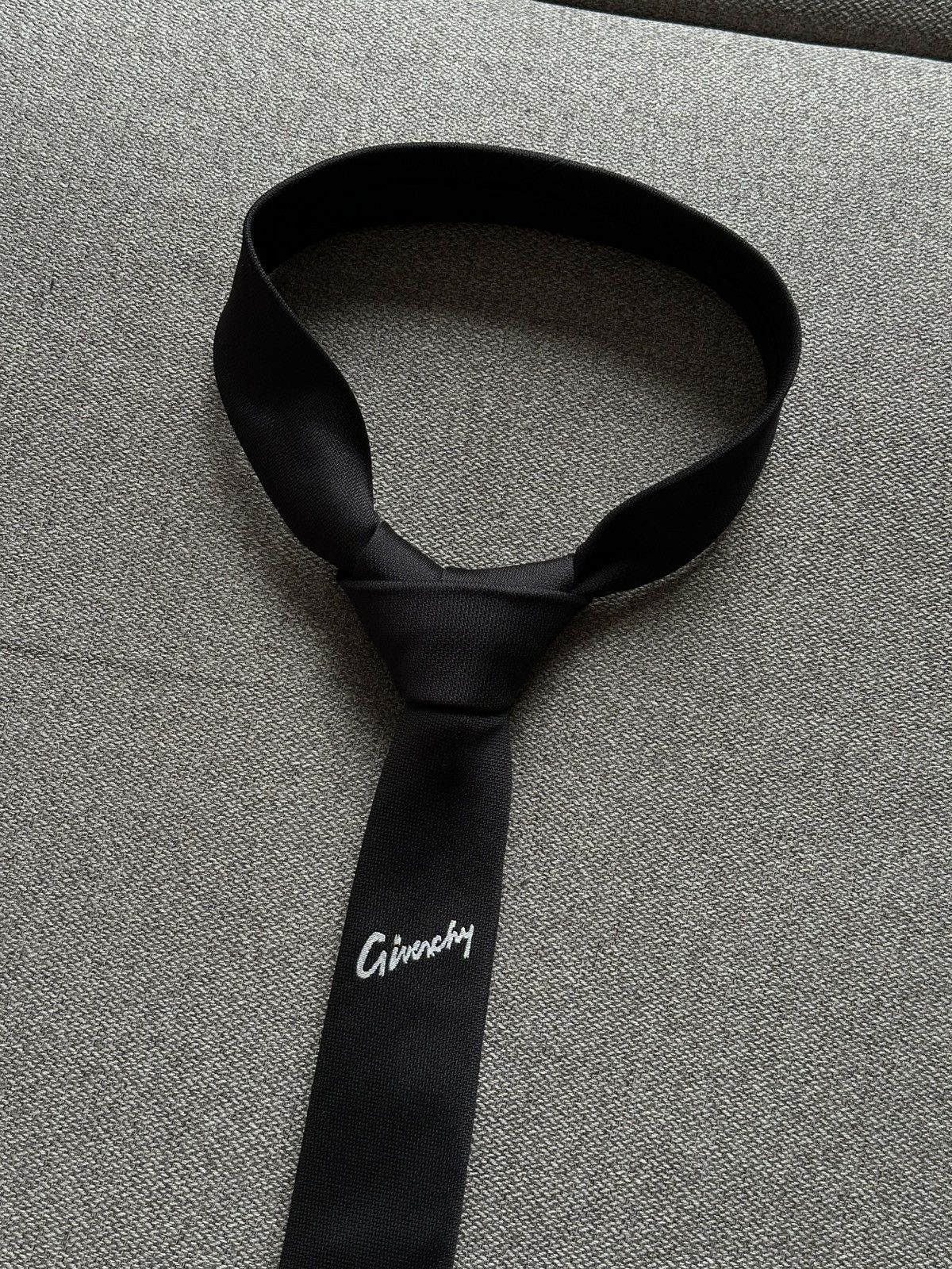 Givenchy Givenchy 100% silk tie with logo Size ONE SIZE - 3 Thumbnail