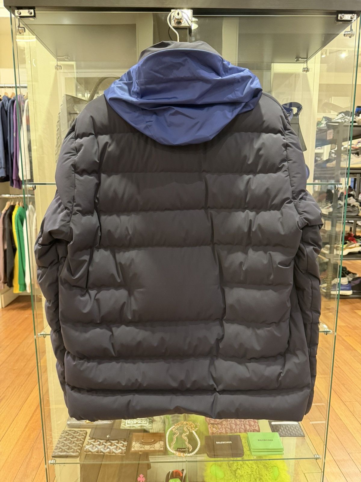 Moncler Moncker Kander Giubotto Jacket - Navy Size US XL / EU 56 / 4 - 2 Thumbnail