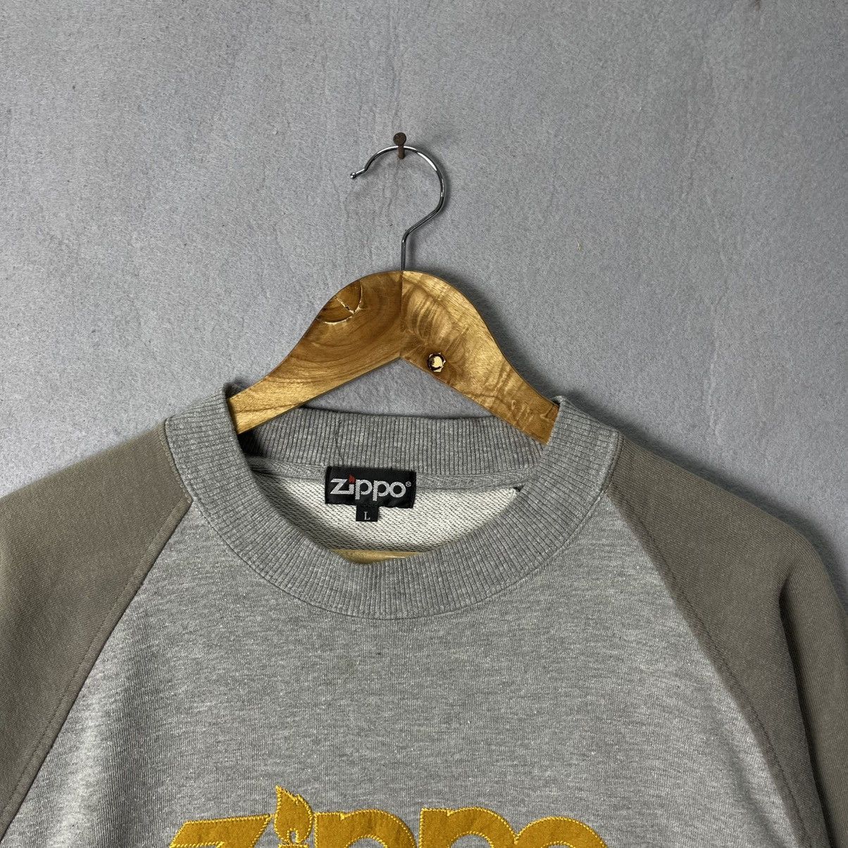 Zippo Vintage Zippo Logo Raglan Sweatshirt American Classic Size US L / EU 52-54 / 3 - 2 Thumbnail