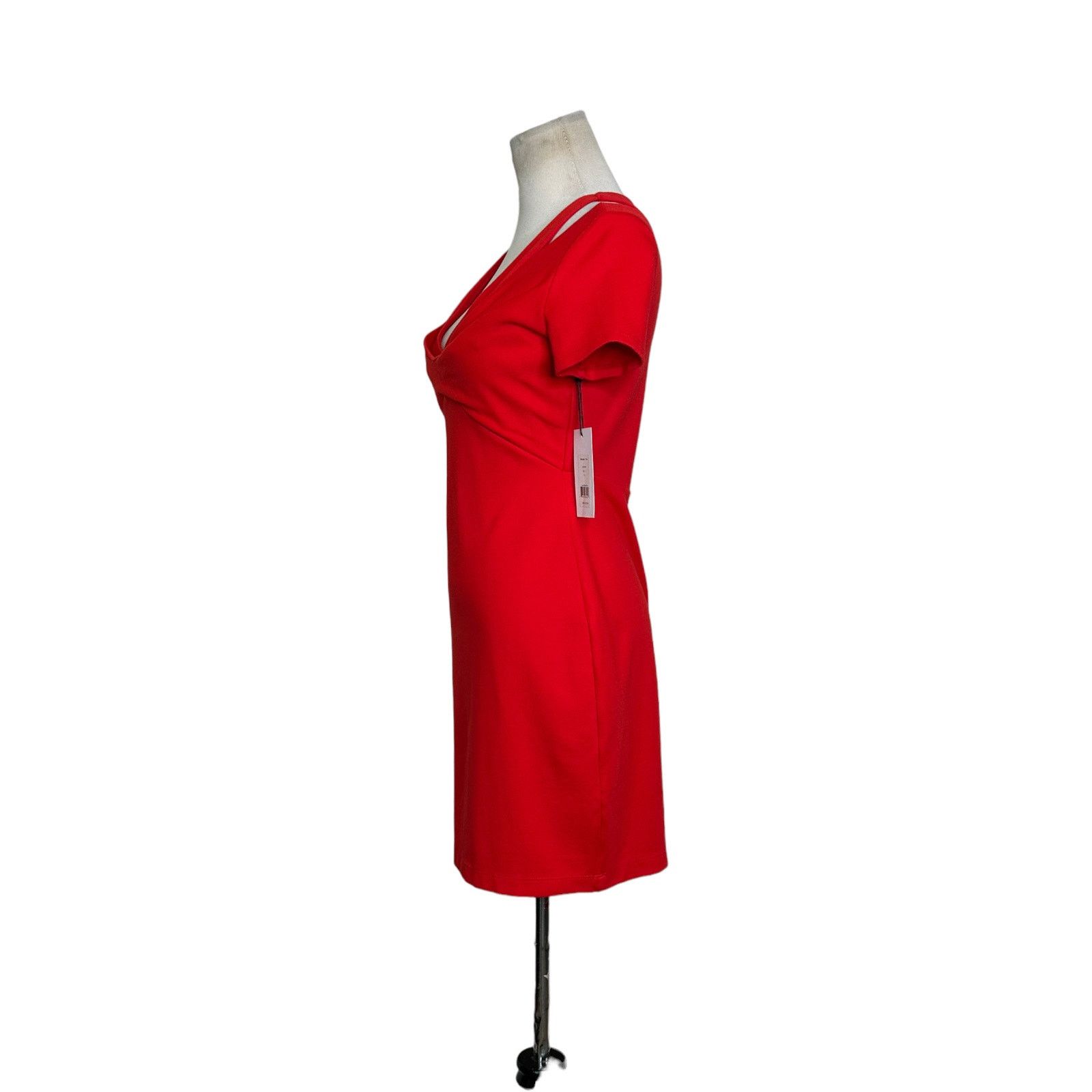 Bailey 44 BAILEY/44 red short sleeves cocktail dress size Small Size S / US 4 / IT 40 - 19 Thumbnail