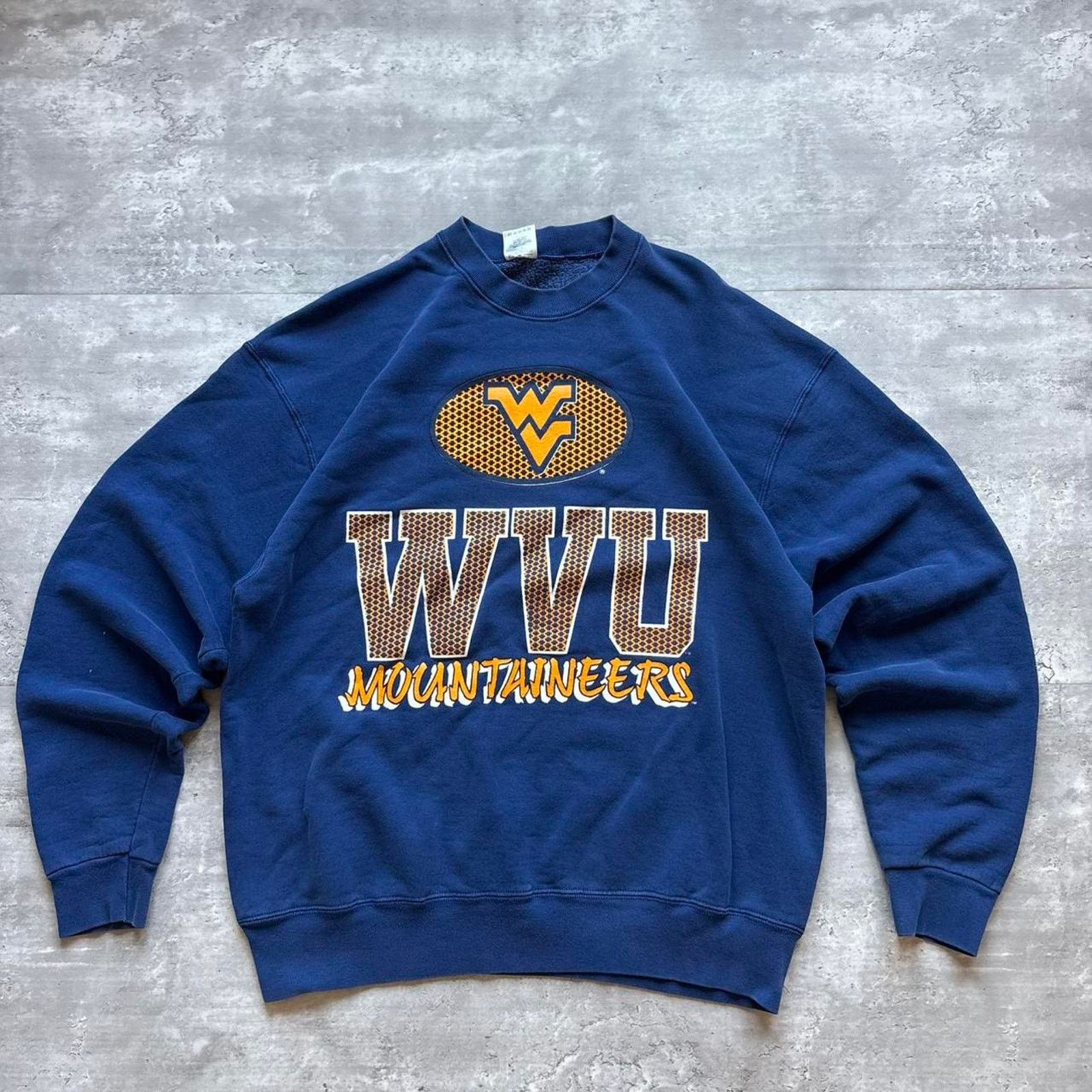 Fruit Of The Loom Vintage 1990s wvu west virgina Size US XL / EU 56 / 4 - 1 Thumbnail