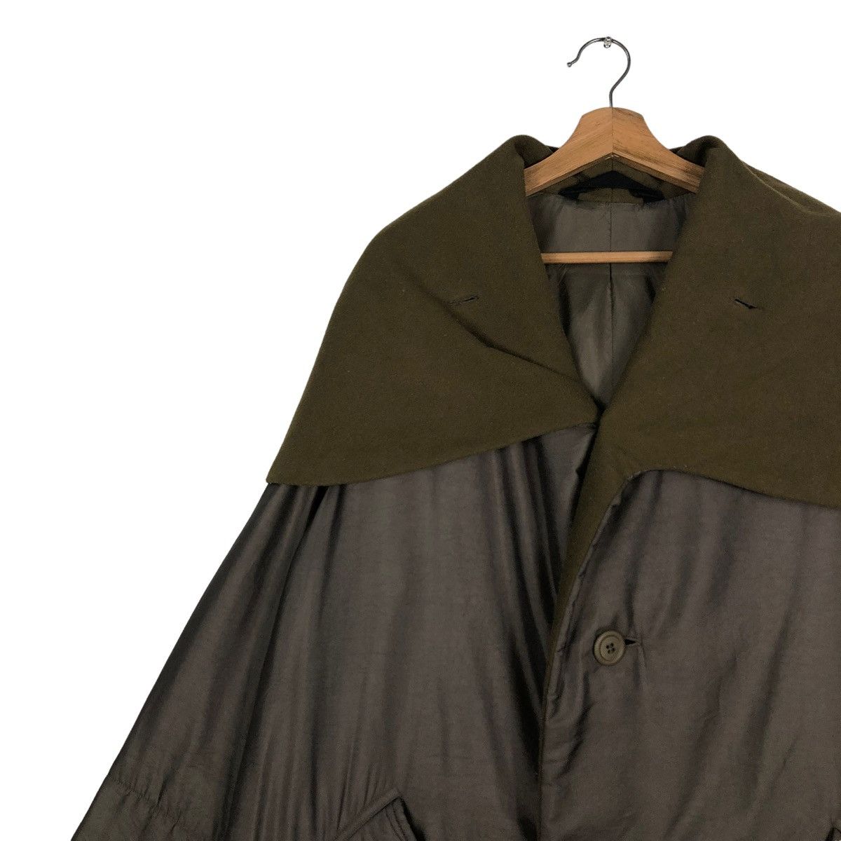 Issey Miyake 🔥VINTAGE WINDCOAT ISSEY MIYAKE LONG JACKET DOUBLE BREAST Size US M / EU 48-50 / 2 - 7 Thumbnail