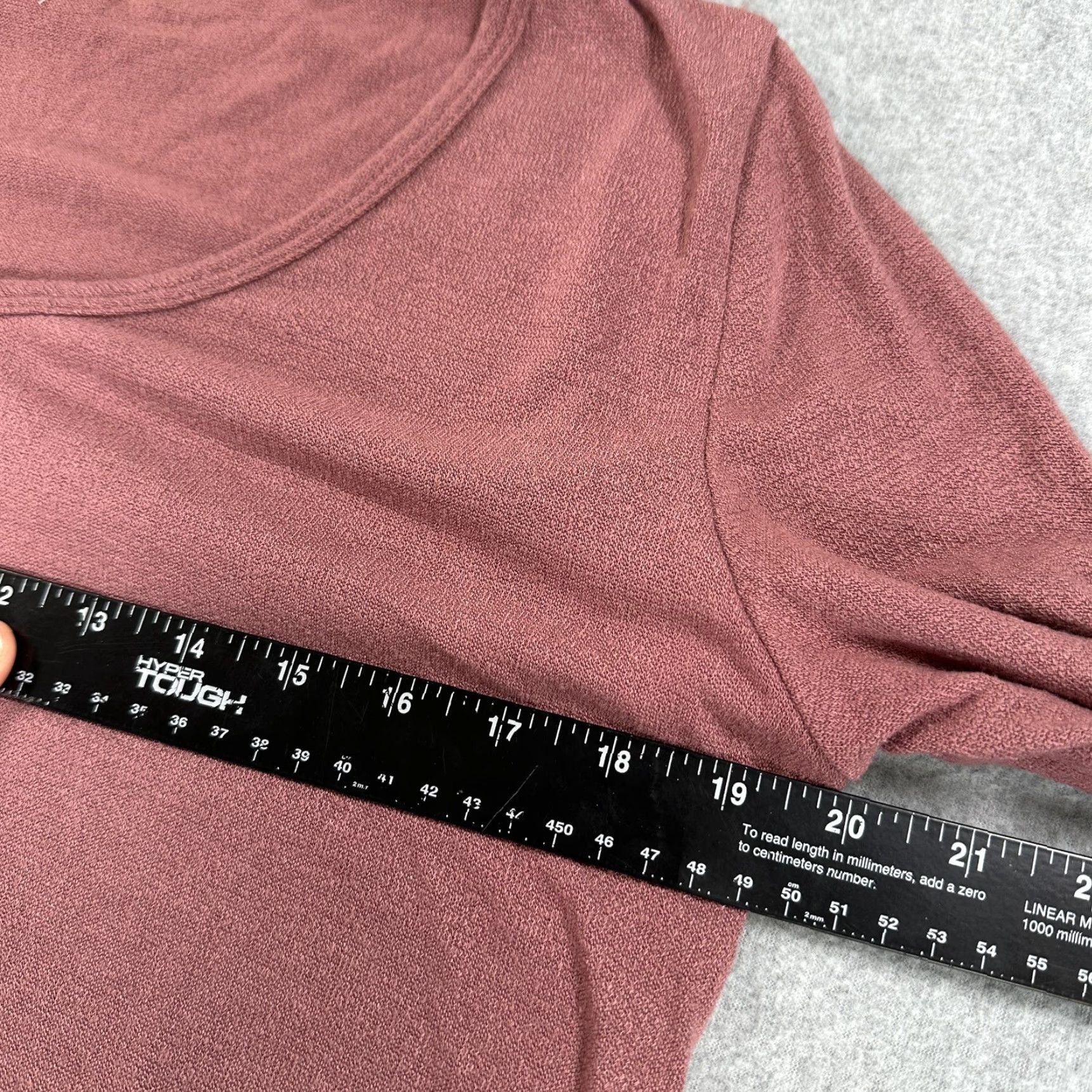 Soft Surroundings Soft Surroundings Tunic Top Blouse Womens Medium Pink 3/4 Sleeve Scoop Neck Relaxed Fit Asymmetrical Handkerchief Hem Dusty Rose Vintage No Size M / US 6-8 / IT 42-44 - 6 Thumbnail