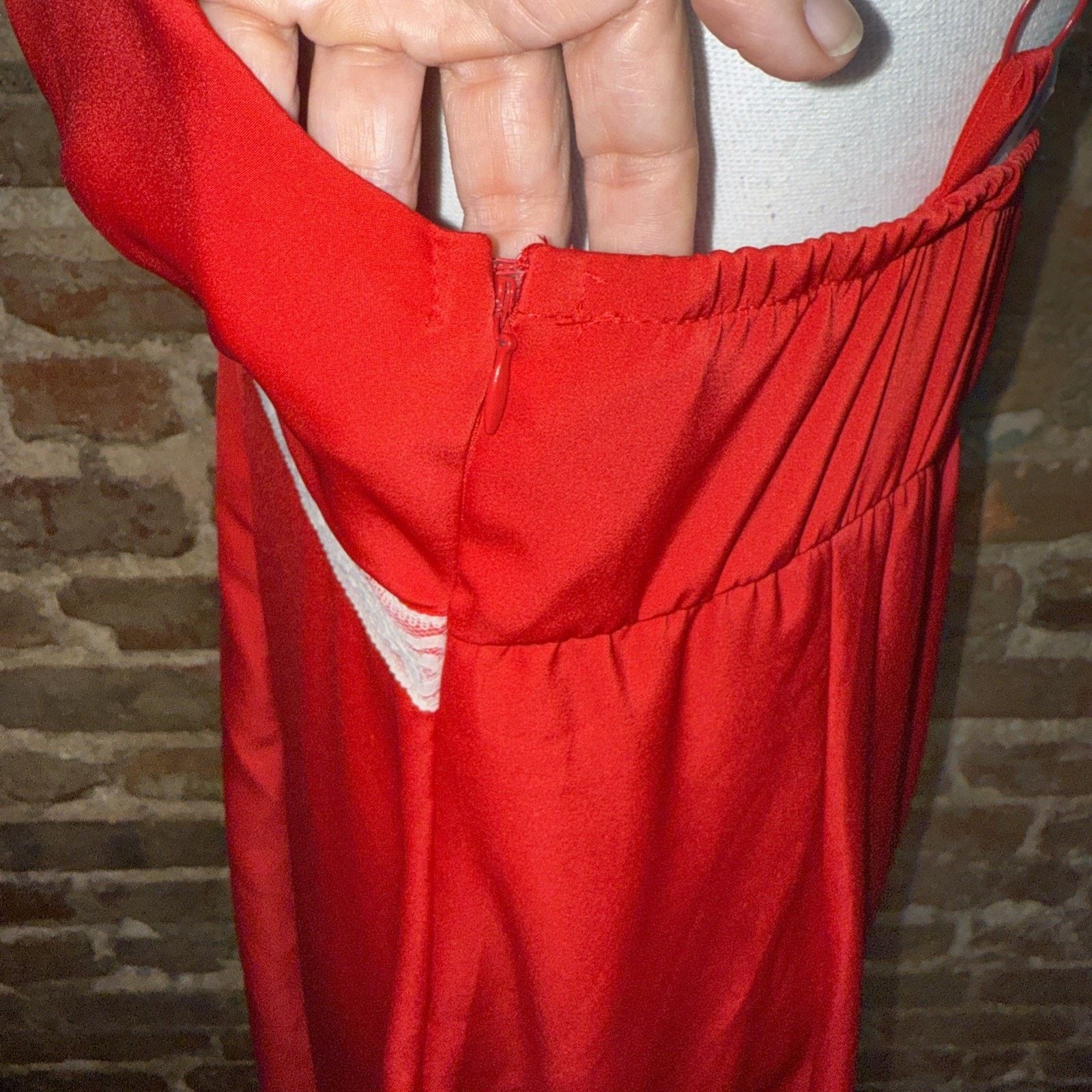 Other Wild Fable NWT Y2K RED Baby Doll LACE Holiday Dress Sz L Size L / US 10 / IT 46 - 6 Thumbnail