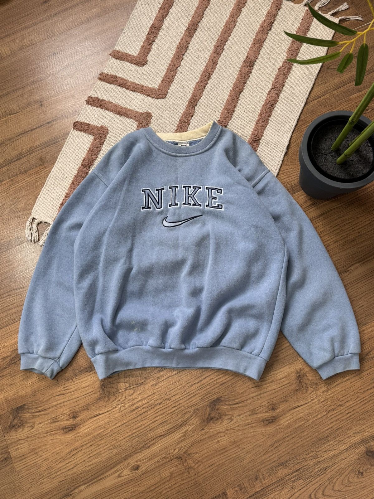 Nike VINTAGE NIKE 2000s BIG LOGO SWEATSHIRT Size US M / EU 48-50 / 2 - 3 Thumbnail