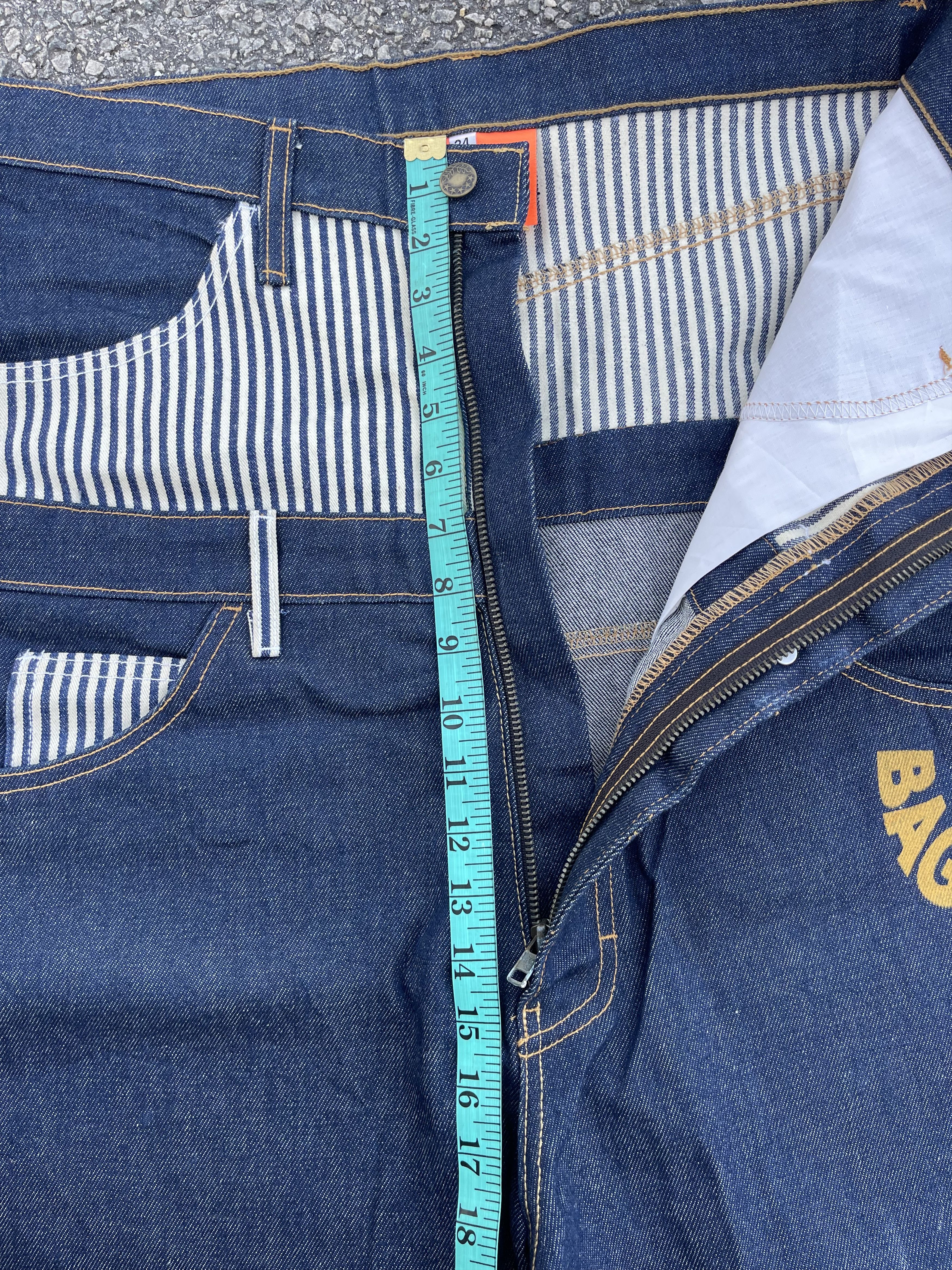 Ecko Unltd. × JNCO Vintage Y2K NOS BAGG’NS Baggy JNCO Long Back Pocket Size US 34 / EU 50 - 8 Thumbnail