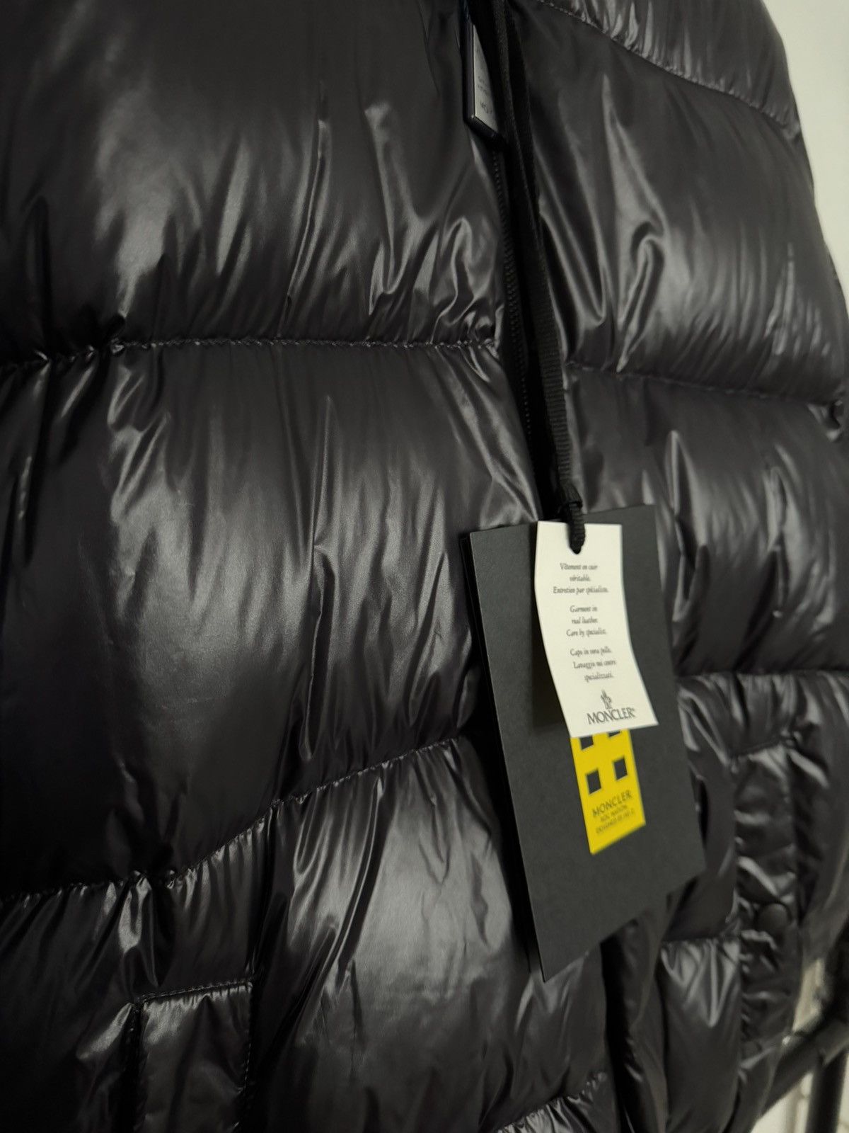 Moncler Genius NEW Moncler Genius Cassiopeia reverse bomber leather jacket Size US L / EU 52-54 / 3 - 8 Thumbnail