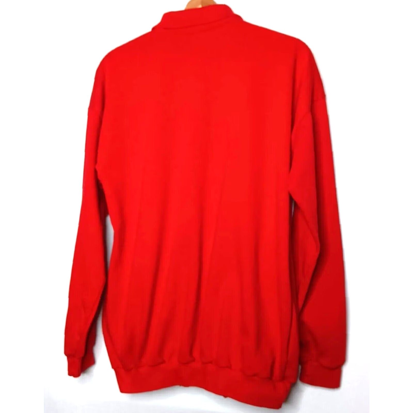 Vintage Crazy Shirts Hawaii Polo Shirt Men L Red Long Sleeve Collared Shirt Size US L / EU 52-54 / 3 - 2 Thumbnail