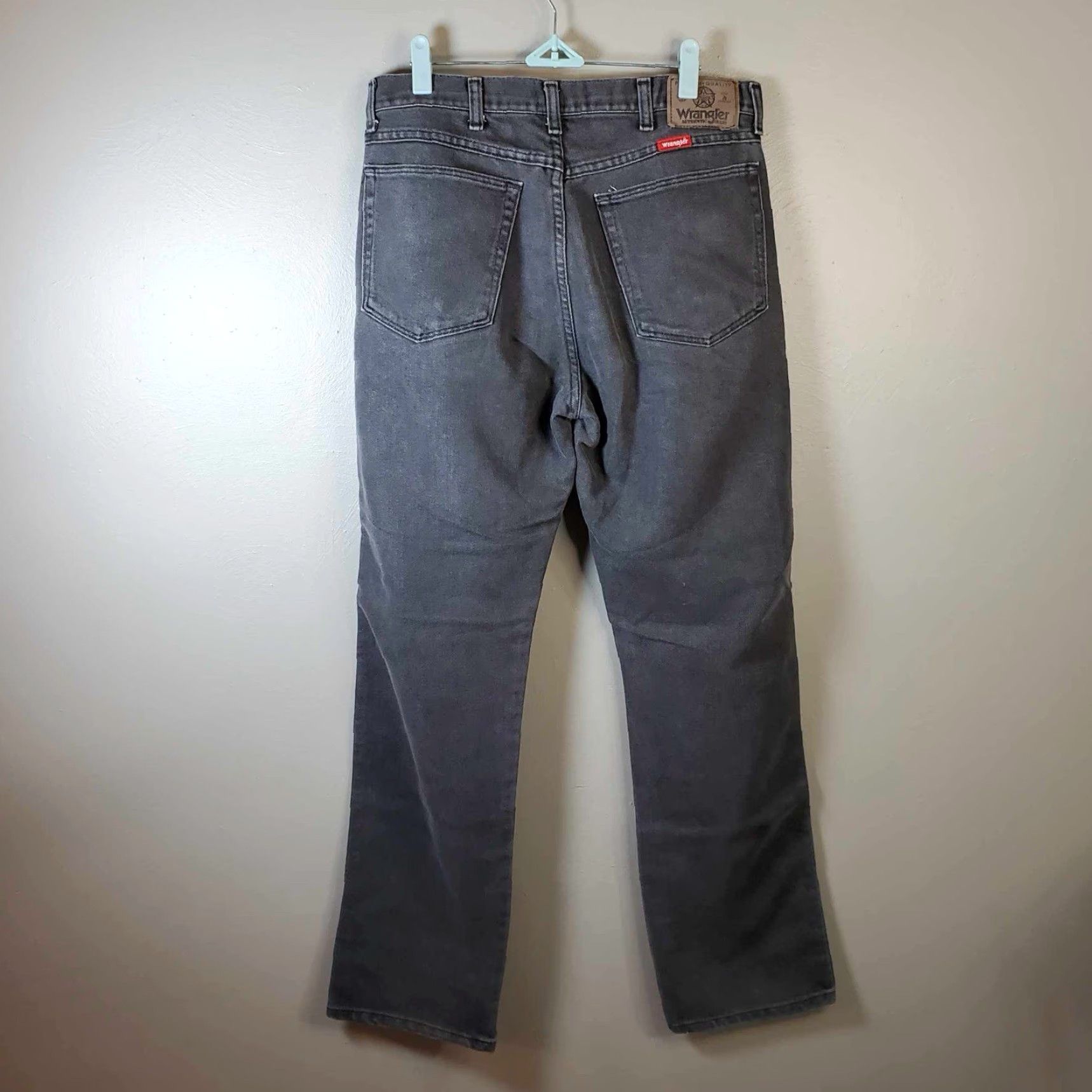 Wrangler VINTAGE Wrangler Jeans Men's 32x32 Black Fade Cowboy Grunge Straight Denim Size US 32 / EU 48 - 6 Thumbnail