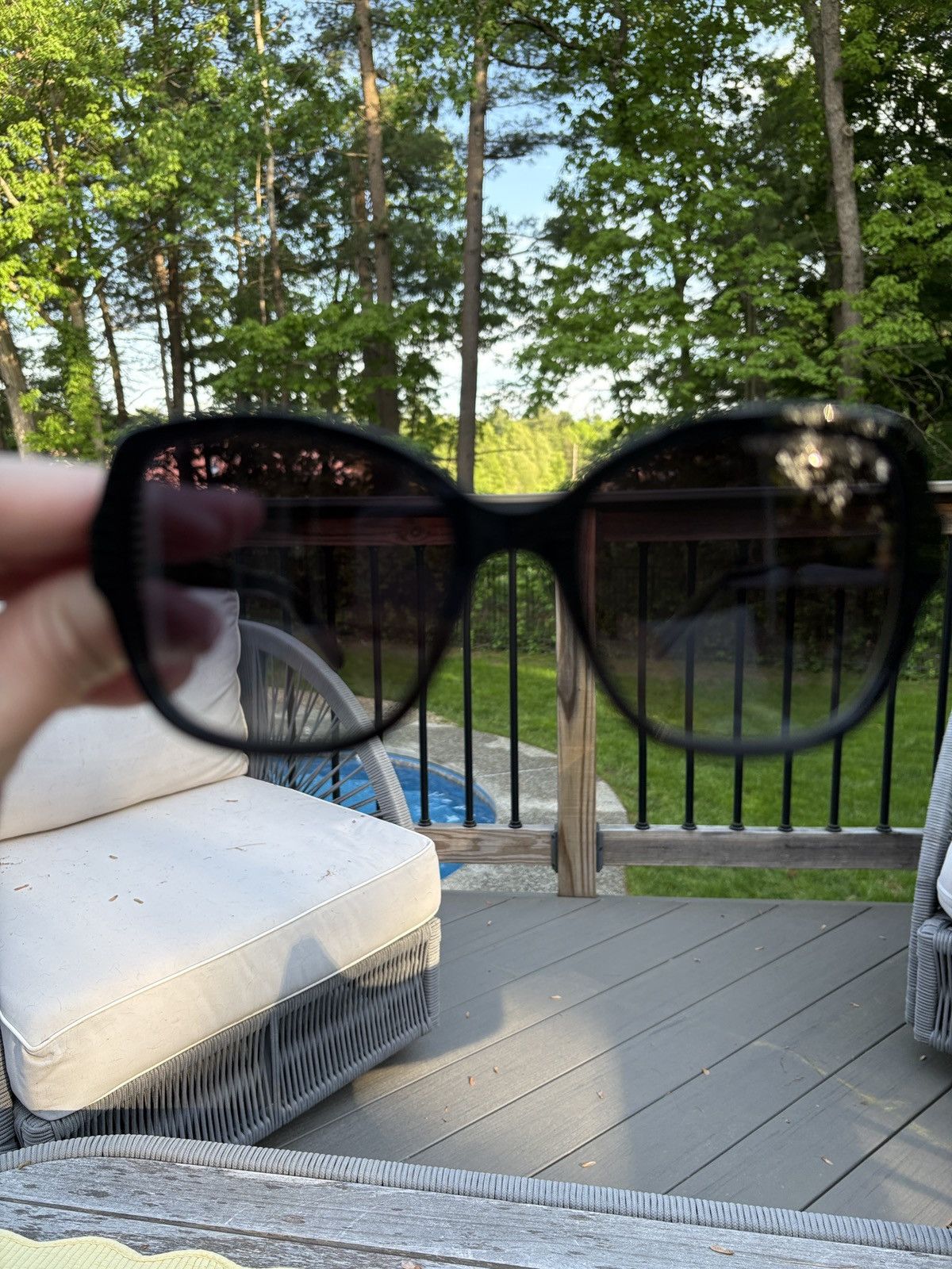 Marc Jacobs Marc Jacobs Black Sunglasses Size ONE SIZE - 5 Thumbnail