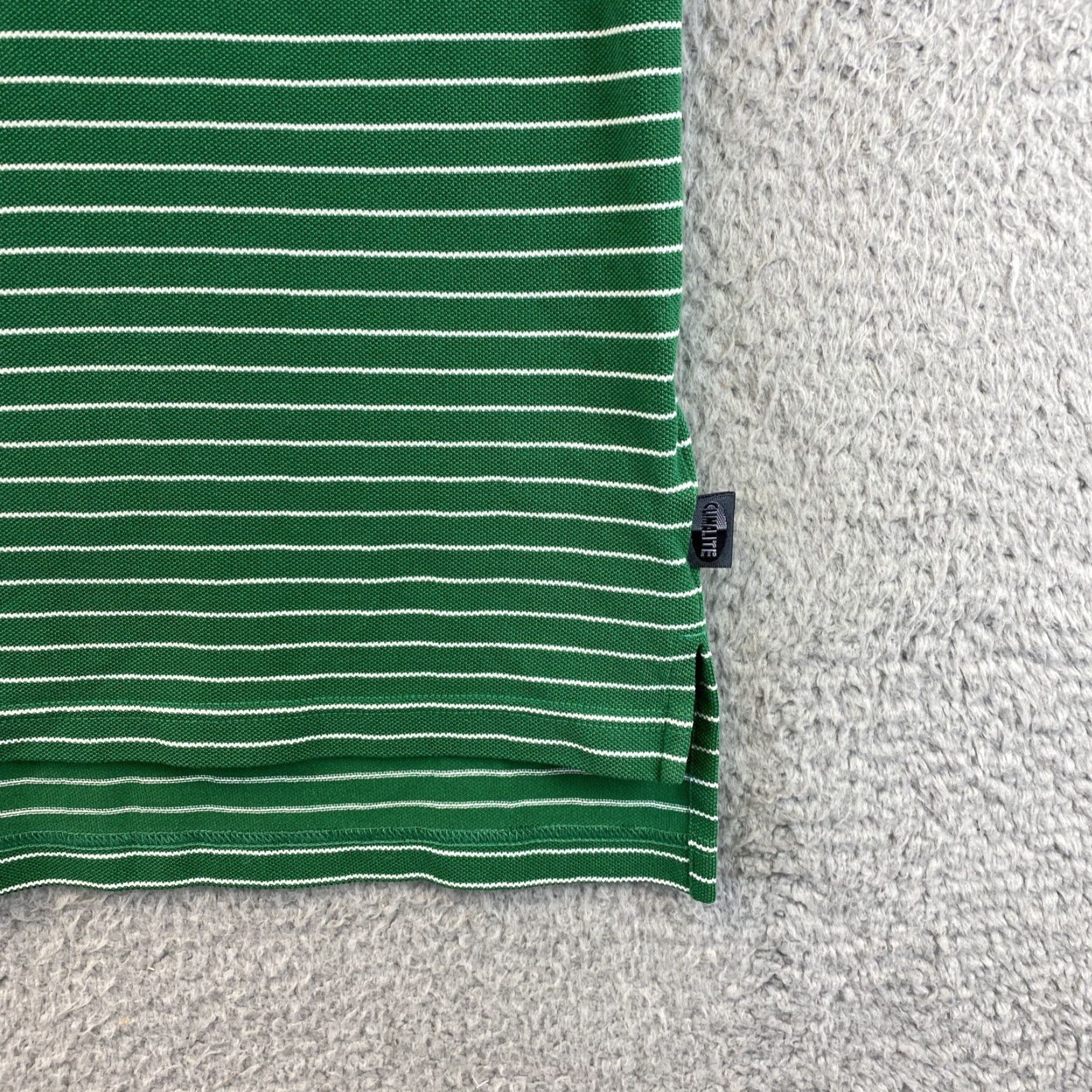 Adidas Adidas Golf Polo Shirt SS Men’s Green Striped Climalite 2XL Short Sleeve Shirt Casual Activewear Mens Size US XL / EU 56 / 4 - 2 Thumbnail