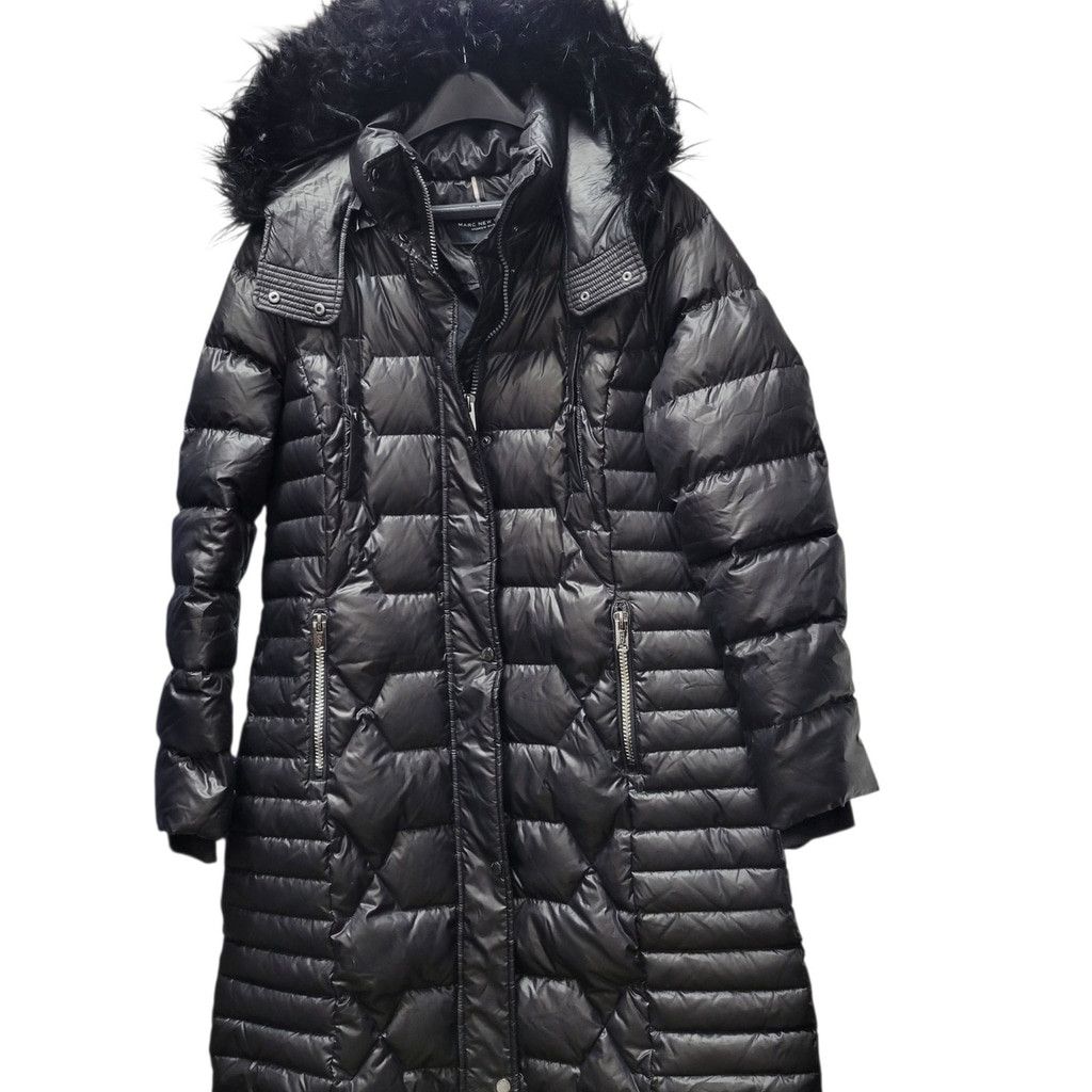 Andrew Marc Marc New York Andrew Marc Women's Faux-Fur Trim Puffer Coat Size L / US 10 / IT 46 - 6 Thumbnail