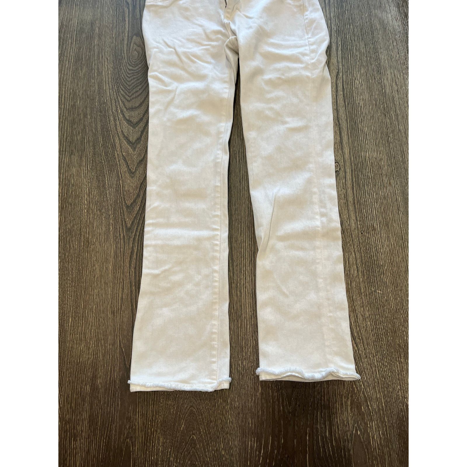 DL1961 DL1961 Mara Instasculpt Straight Ankle Jeans White Sz 26 Size 26" / US 2 / IT 38 - 2 Thumbnail