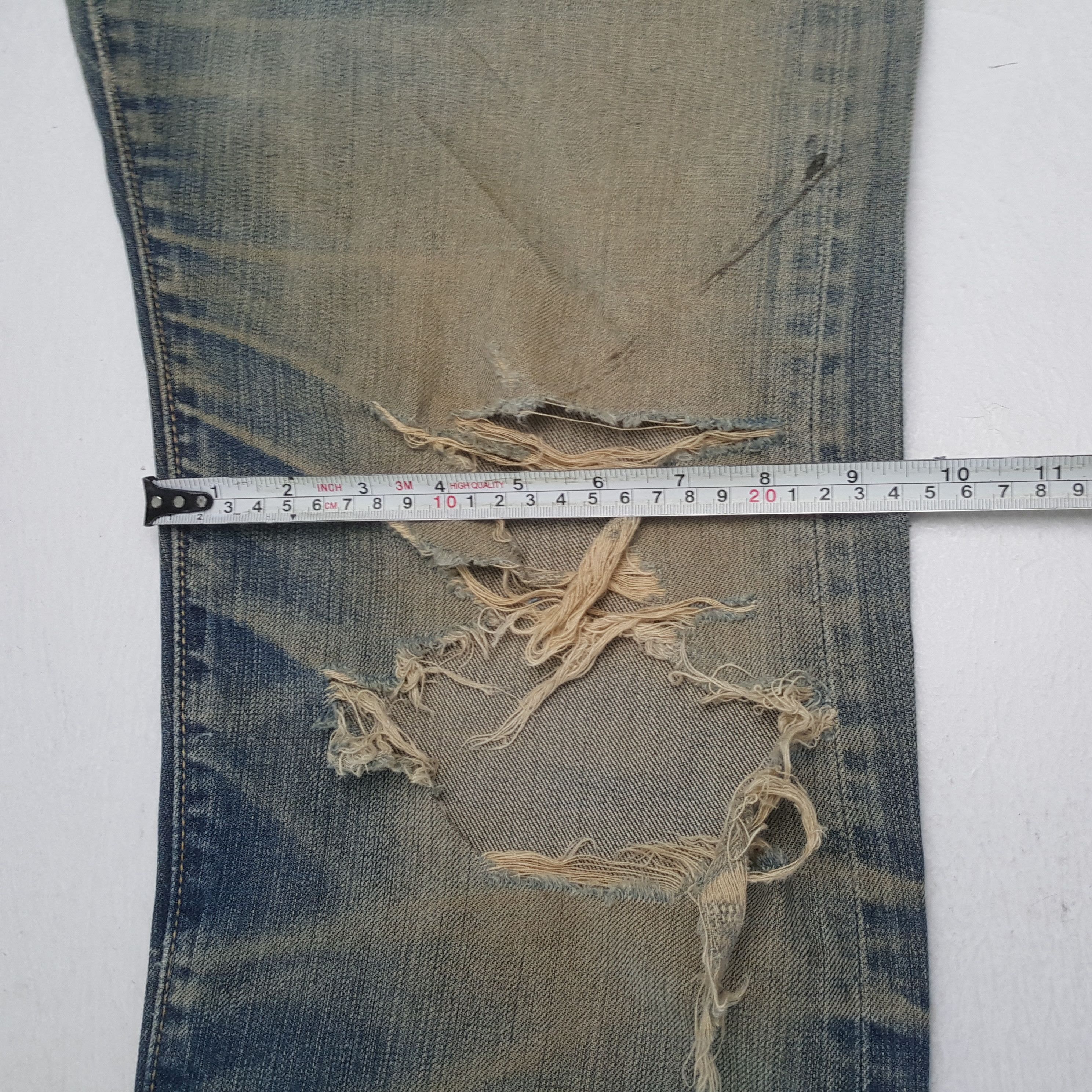 LEVI'S Streetwear Style Distressed Jeans