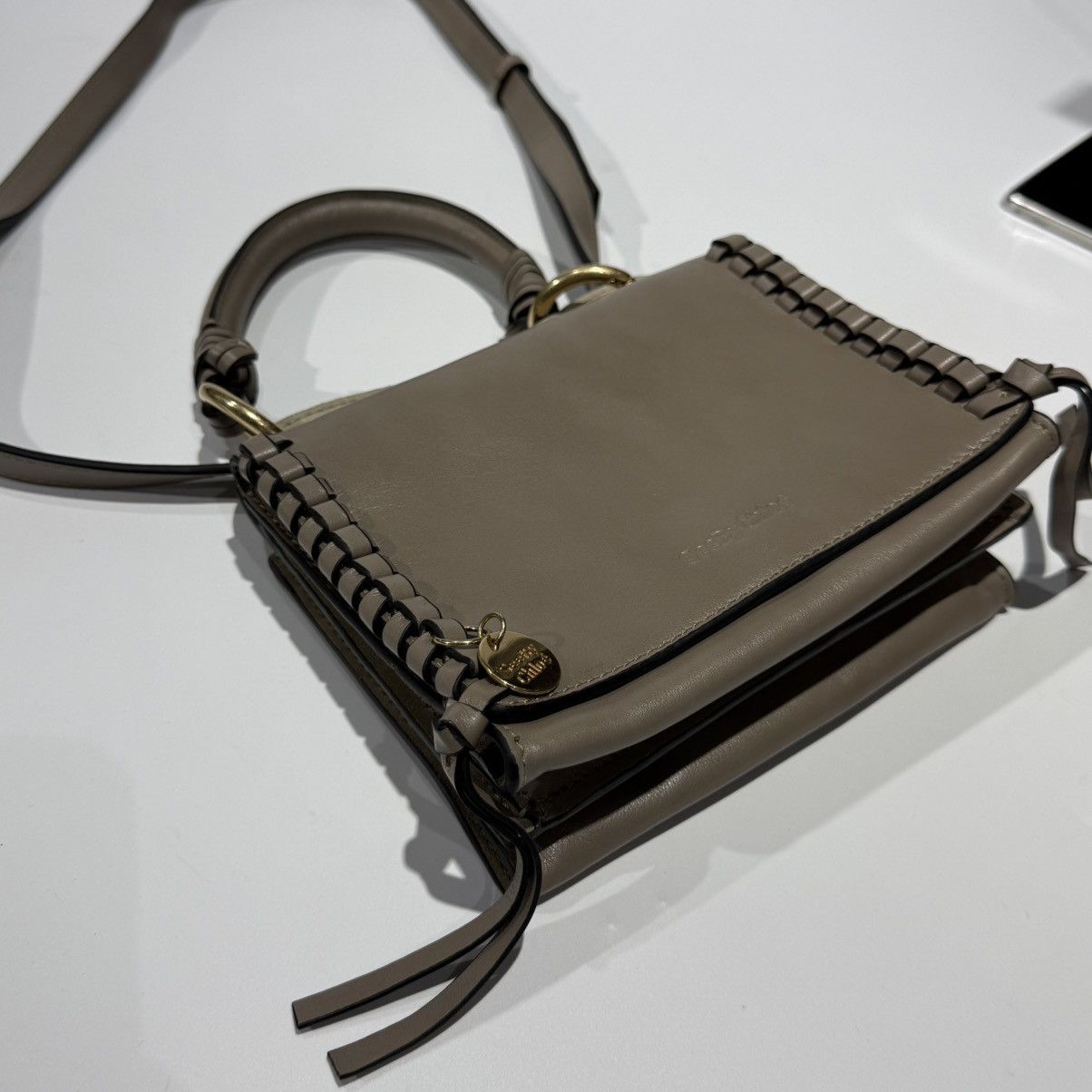 See by Chloe See by Chloé Mini Tilda Bag - Motty Grey Size ONE SIZE - 8 Thumbnail