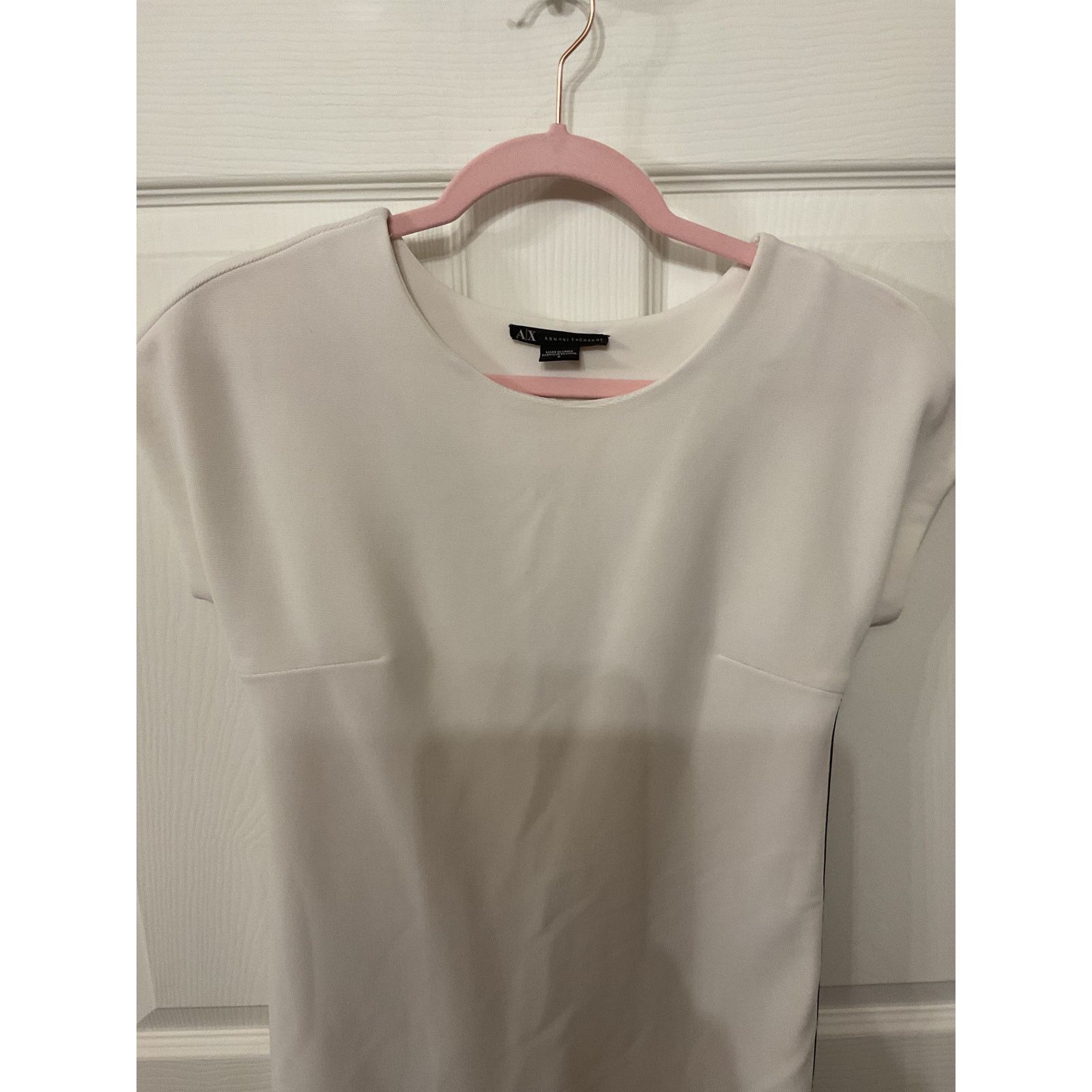 Armani Exchange Armani Exchange Bodycon Mini Black/Silver Exposed Zipper,0 Size XS / US 0-2 / IT 36-38 - 3 Thumbnail