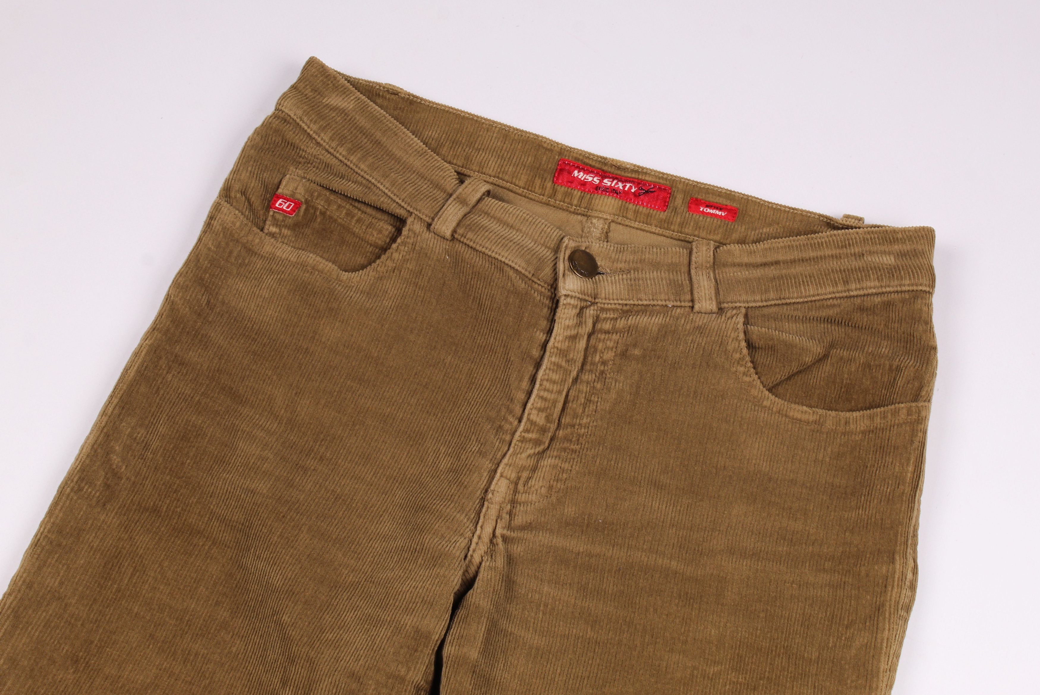Miss Sixty × Vintage Vintage Miss Sixty Y2K Tommy Style Corduroy Boot Cut Pants Size 28" / US 6 / IT 42 - 2 Thumbnail