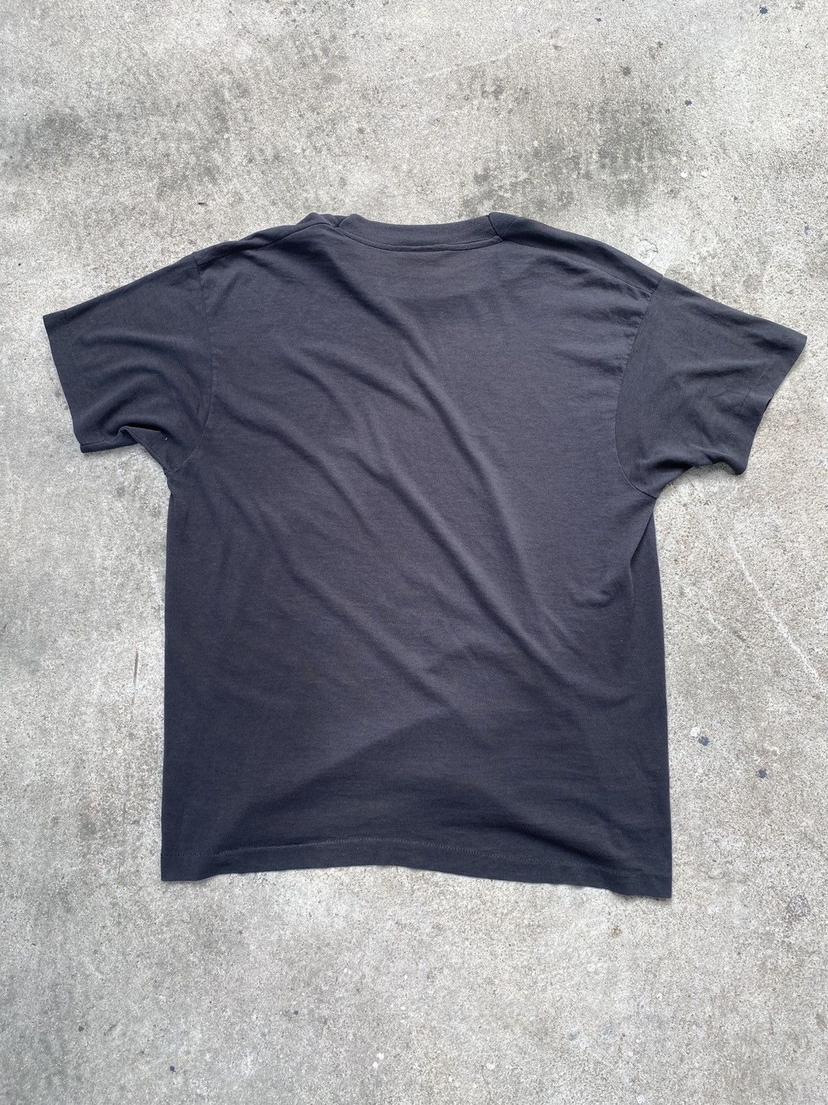 Band Tees RARE Vintage Faded Black 80s ZYKLON-B (US) - Demo shirt Size US XL / EU 56 / 4 - 9 Thumbnail