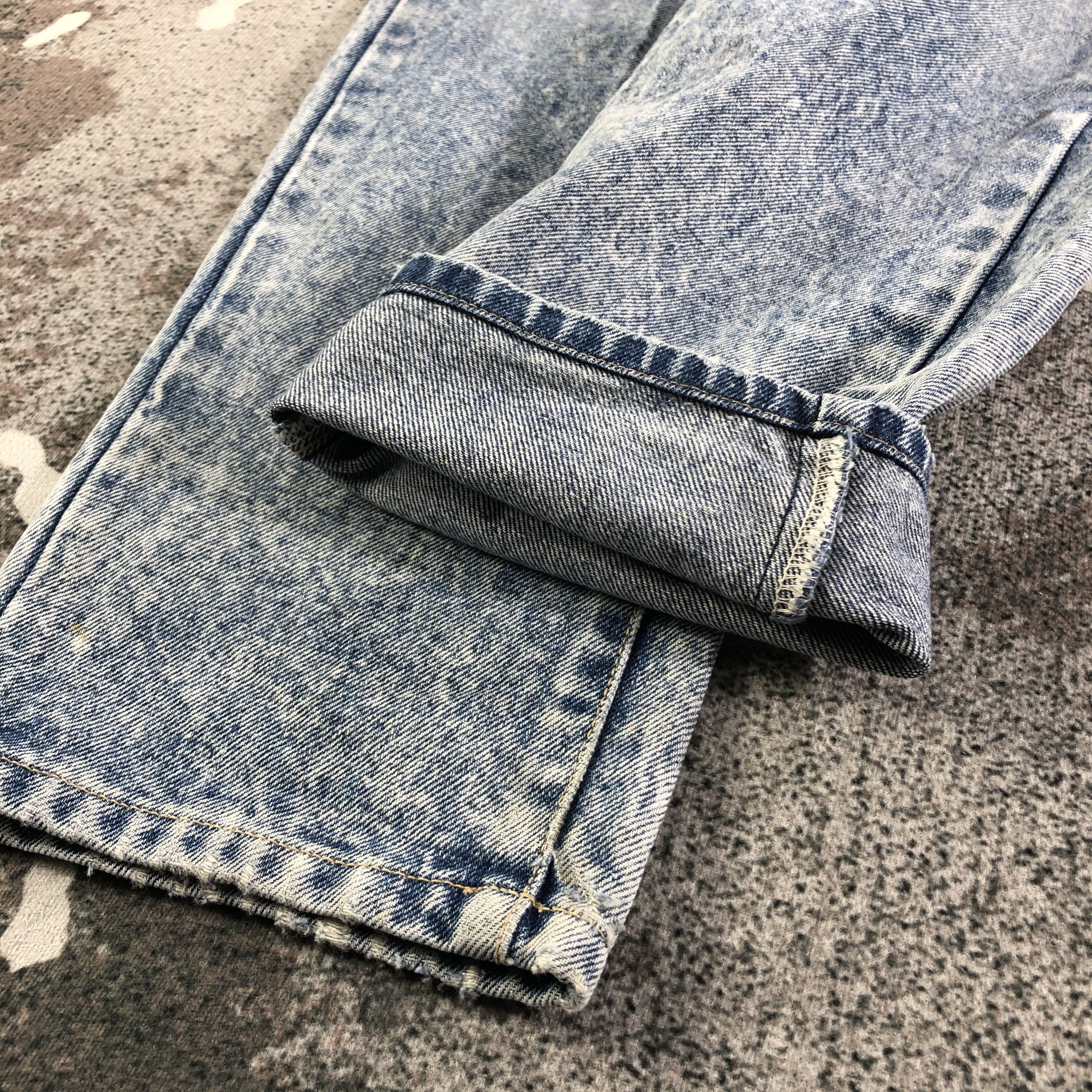Japanese Brand Vintage Three Pal Jeans Stone Wash Denim KJ1971 Size US 29 - 7 Thumbnail
