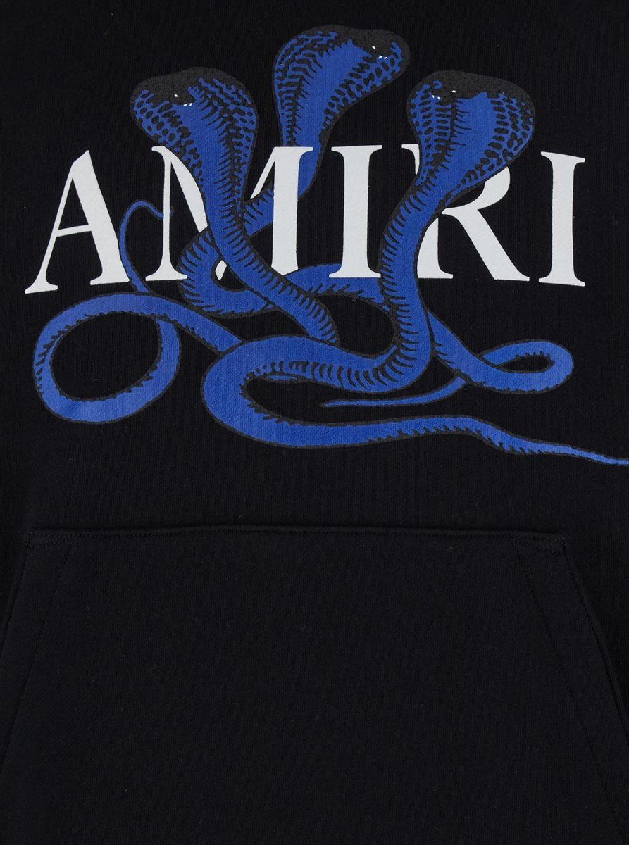 Amiri o1s1wg111025 Poison Hoodie in Black Size US XXL / EU 58 / 5 - 3 Thumbnail