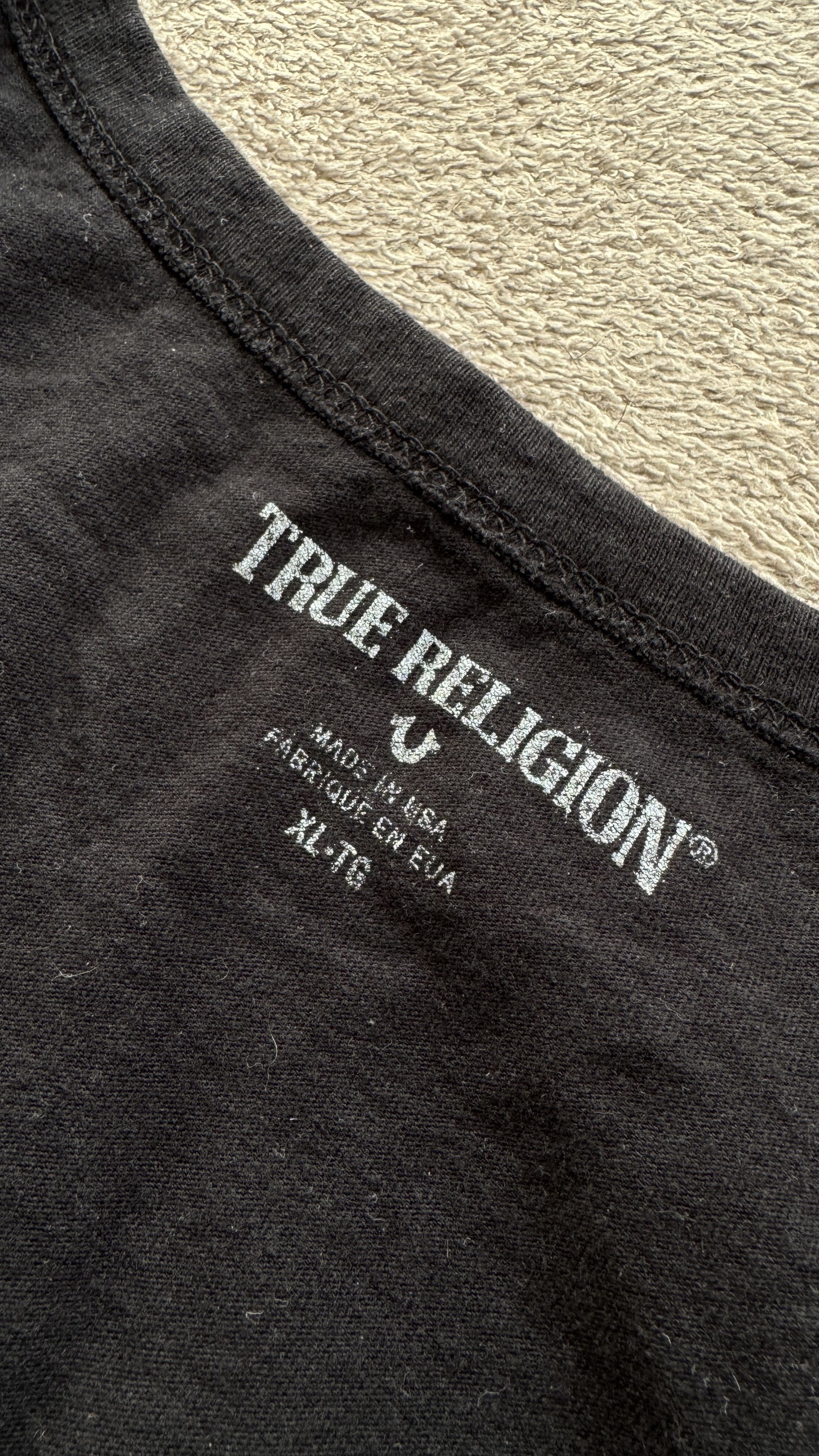 Hysteric Glamour × True Religion True Religion Big Logo Y2K vintage sleeveless tee Size US M / EU 48-50 / 2 - 5 Thumbnail