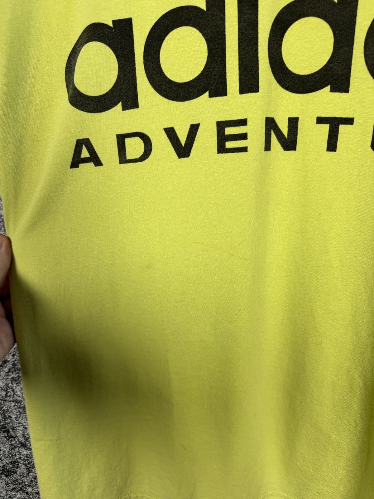 Adidas Adidas Adventure Vintage T-Shirt 90s Retro Big Logo Size M Size US M / EU 48-50 / 2 - 18 Thumbnail