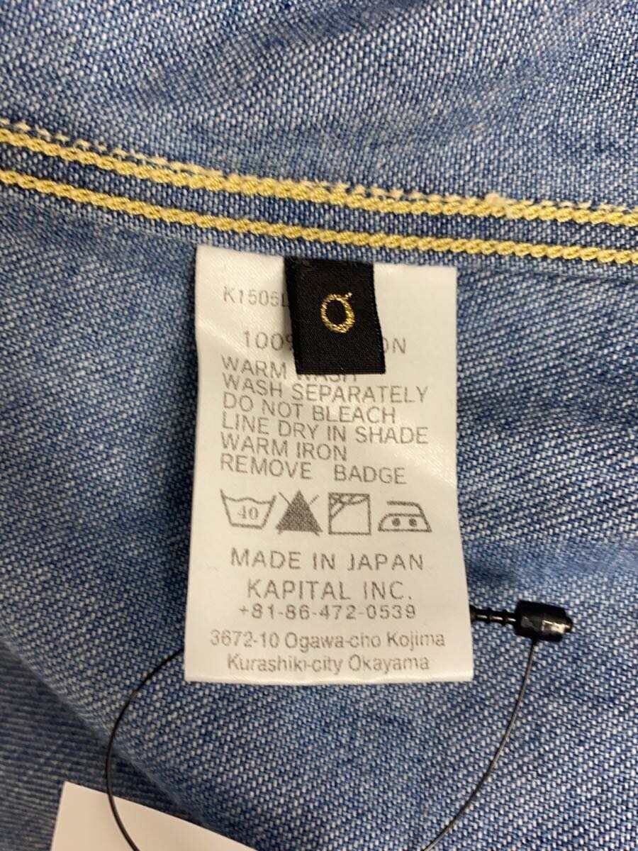 Kapital Western Denim Button Up Shirt Size XS / US 0-2 / IT 36-38 - 4 Thumbnail