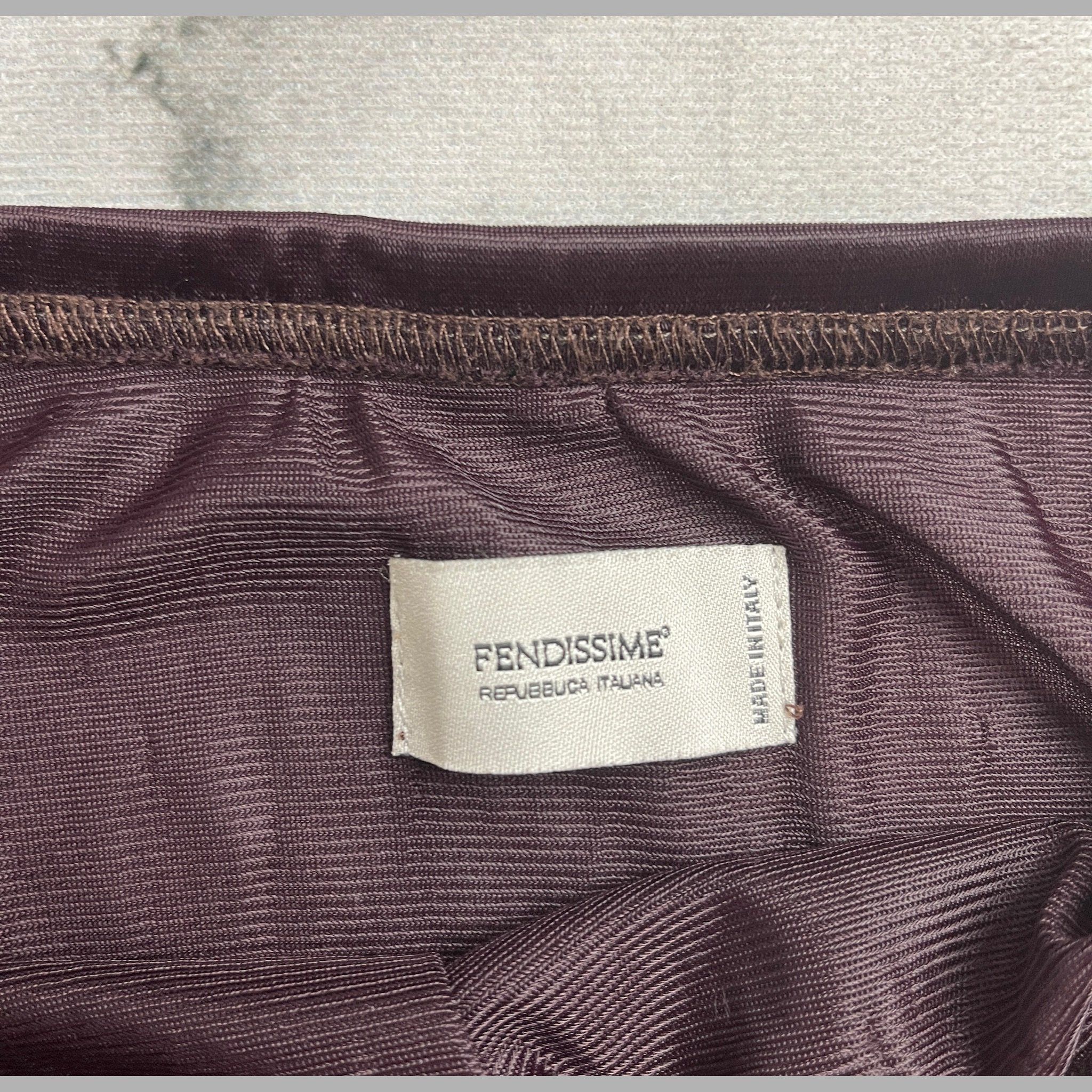 Fendi Gonna Fendissime Trasparente – 44 IT Size 30" / US 8 / IT 44 - 3 Thumbnail
