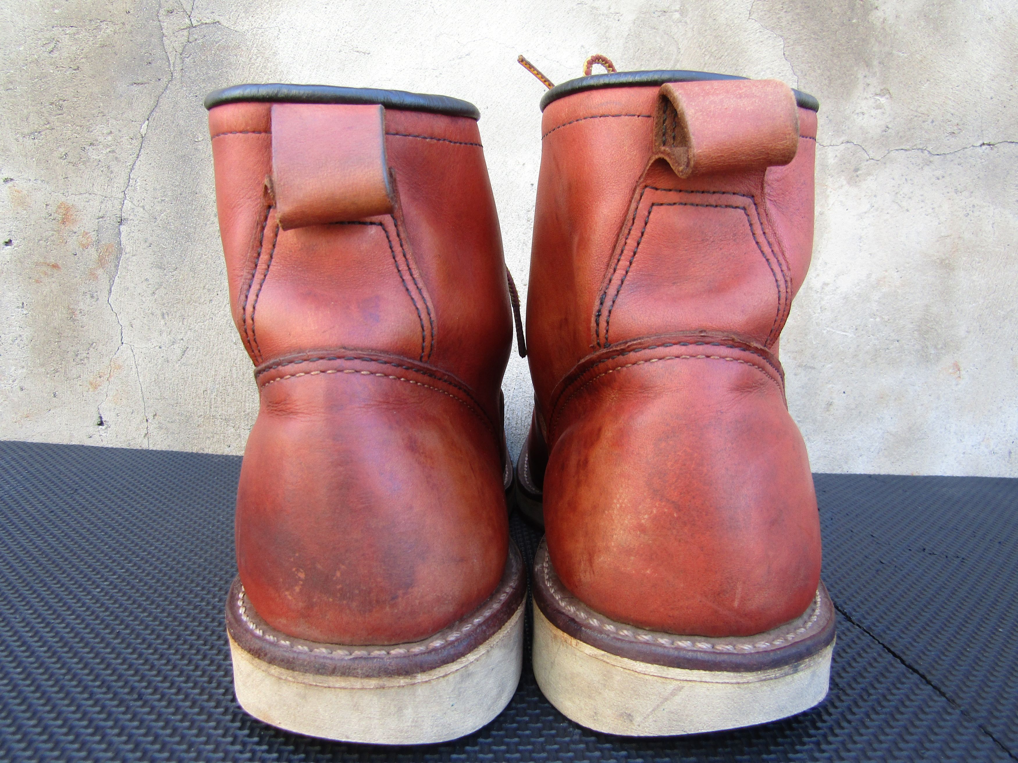 Red Wing Rare Red Wing Boots 2907 Work boots LINEMAN Leather Brown Size US 10 / EU 43 - 8 Thumbnail