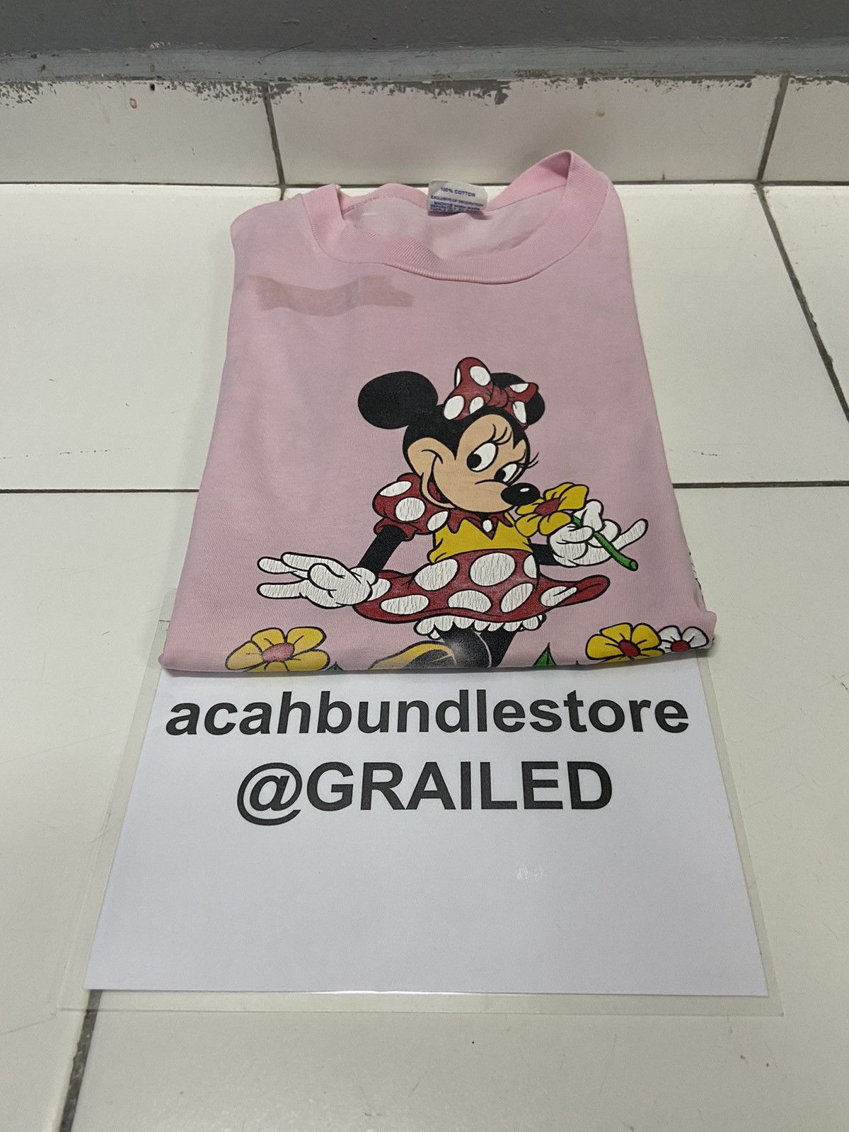 Mickey Mouse VINTAGE 80’s MINNIE MOUSE FLORIDA TEE SHIRT Size M / US 6-8 / IT 42-44 - 15 Thumbnail