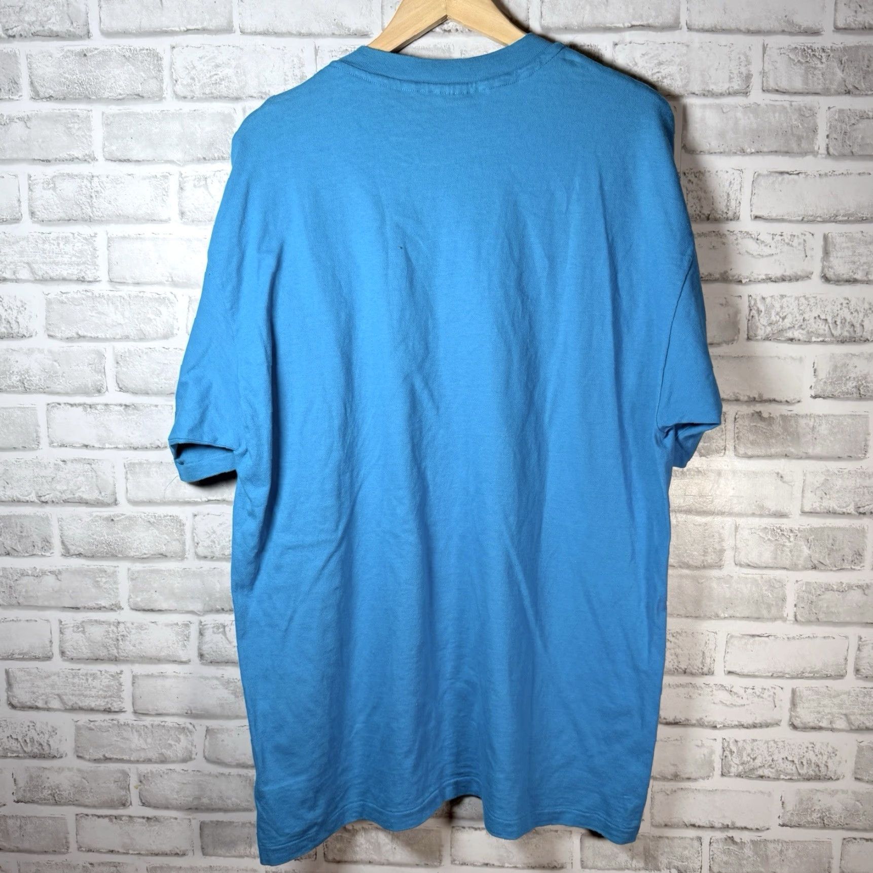 Hanes VINTAGE Hanes Winged Jewels HUMMINGBIRD 1992 Graphic Tee Mens XL USA SINGLE STITCH Blue T-Shirt Mens XL USA Graphics 1990s Size US XL / EU 56 / 4 - 5 Thumbnail