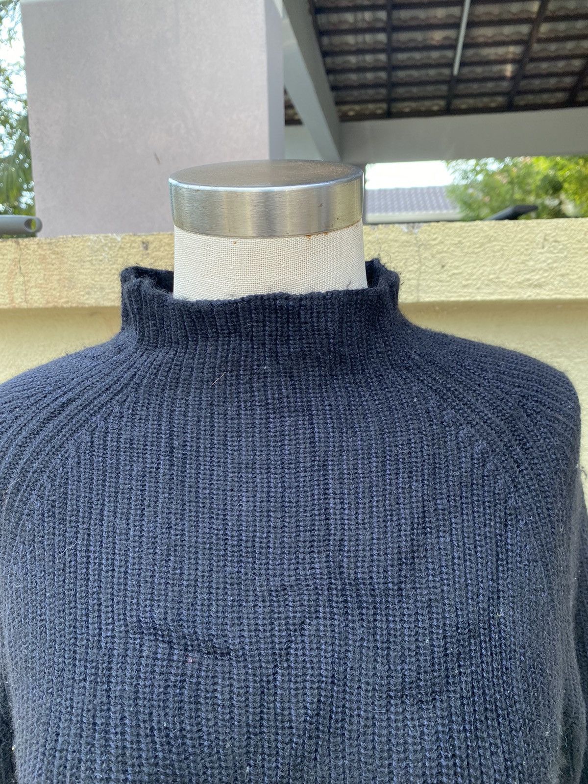 Margaret Howell black wool sweater Size M / US 6-8 / IT 42-44 - 2 Thumbnail