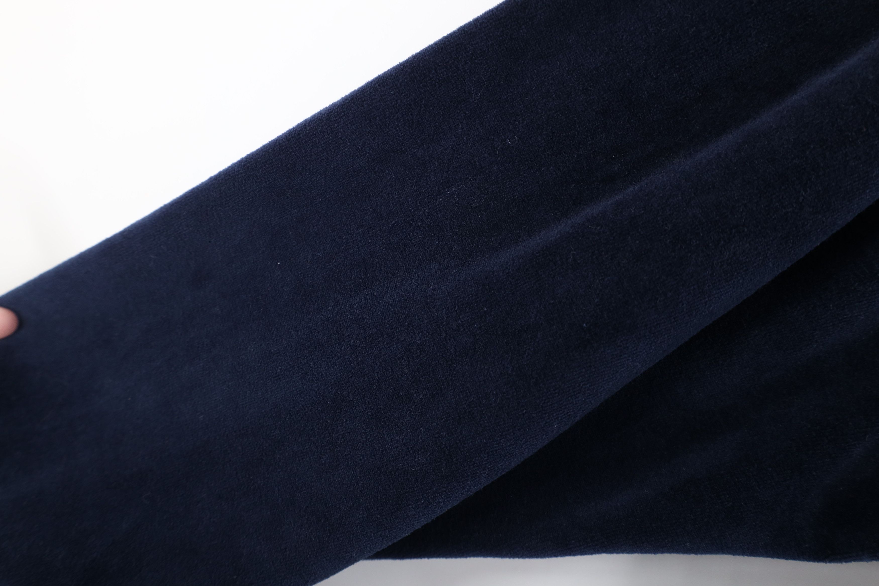 Vintage Vintage 90s Streetwear Block Velour Warm Up Track Jacket Size US M / EU 48-50 / 2 - 7 Thumbnail